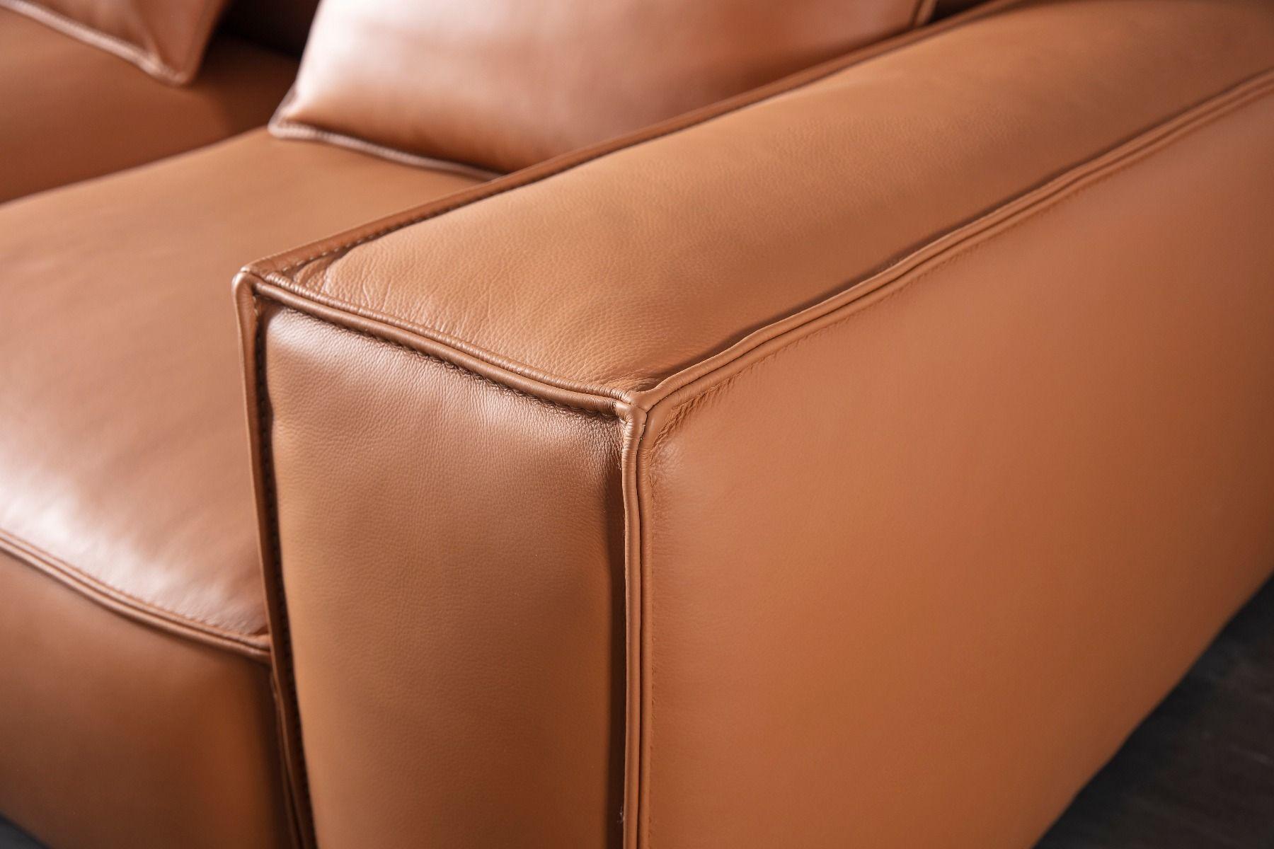 

    
 Order  Brown Top-Grain Italian Leather Sofa Set 2Pcs EK8008-MB-SF American Eagle Modern
