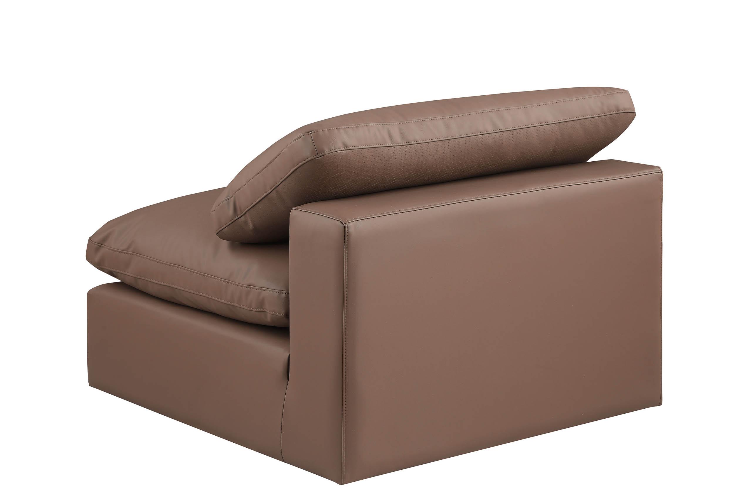 

    
188Brown-Armless Meridian Furniture Modular Armless Chair
