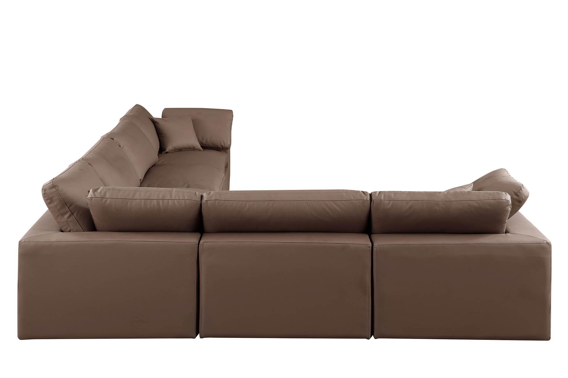 

        
Meridian Furniture 188Brown-Sec6A Modular Sectional Brown Faux Leather 094308289090
