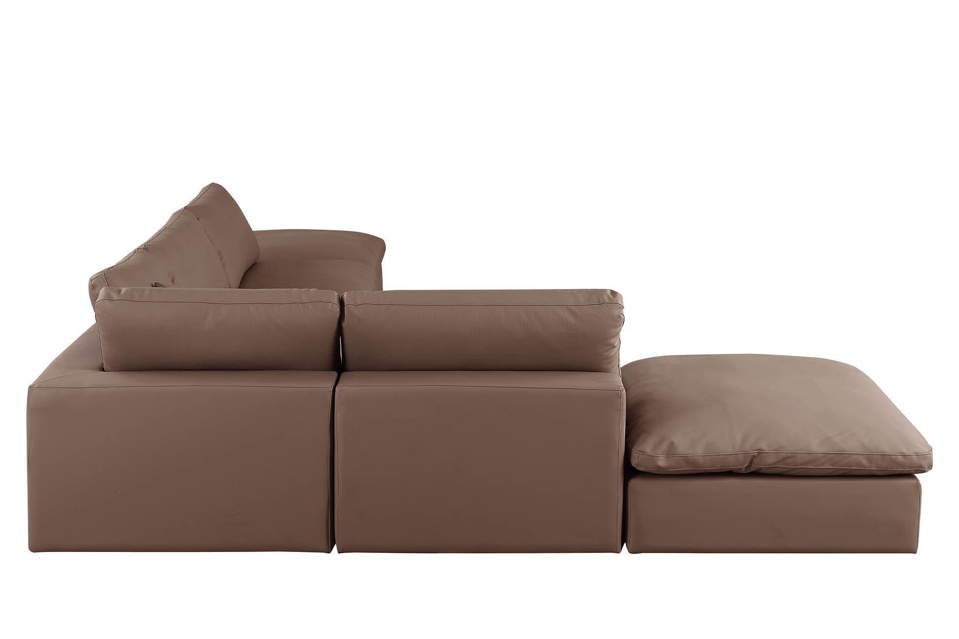 

        
Meridian Furniture 188Brown-Sec6E Modular Sectional Brown Faux Leather 094308293349
