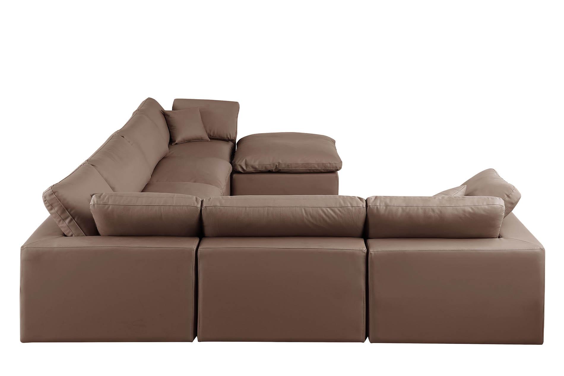 

        
Meridian Furniture 188Brown-Sec7A Modular Sectional Brown Faux Leather 094308289137
