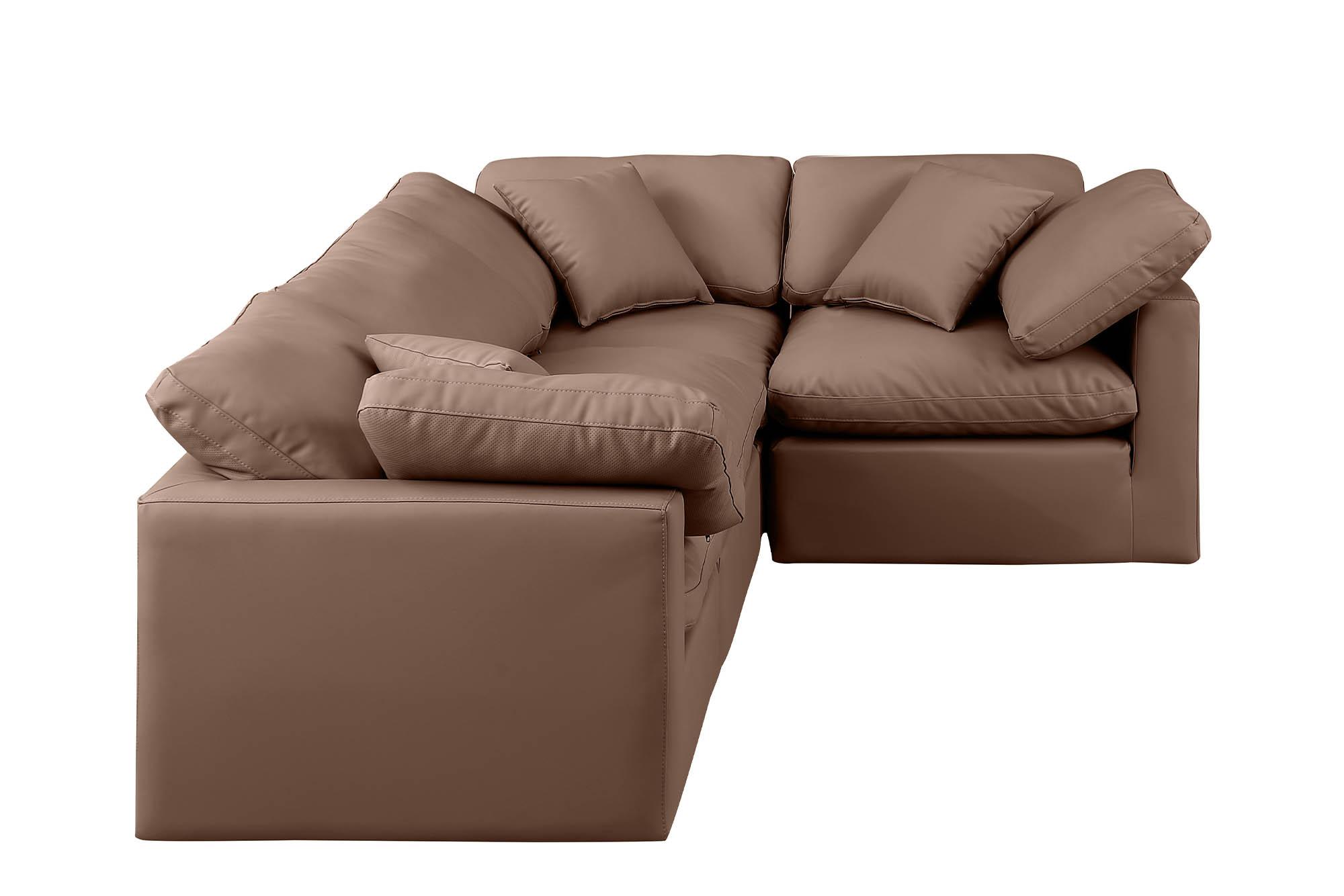 

    
Meridian Furniture INDULGE 146Brown-Sec4C Modular Sectional Sofa Brown 146Brown-Sec4C
