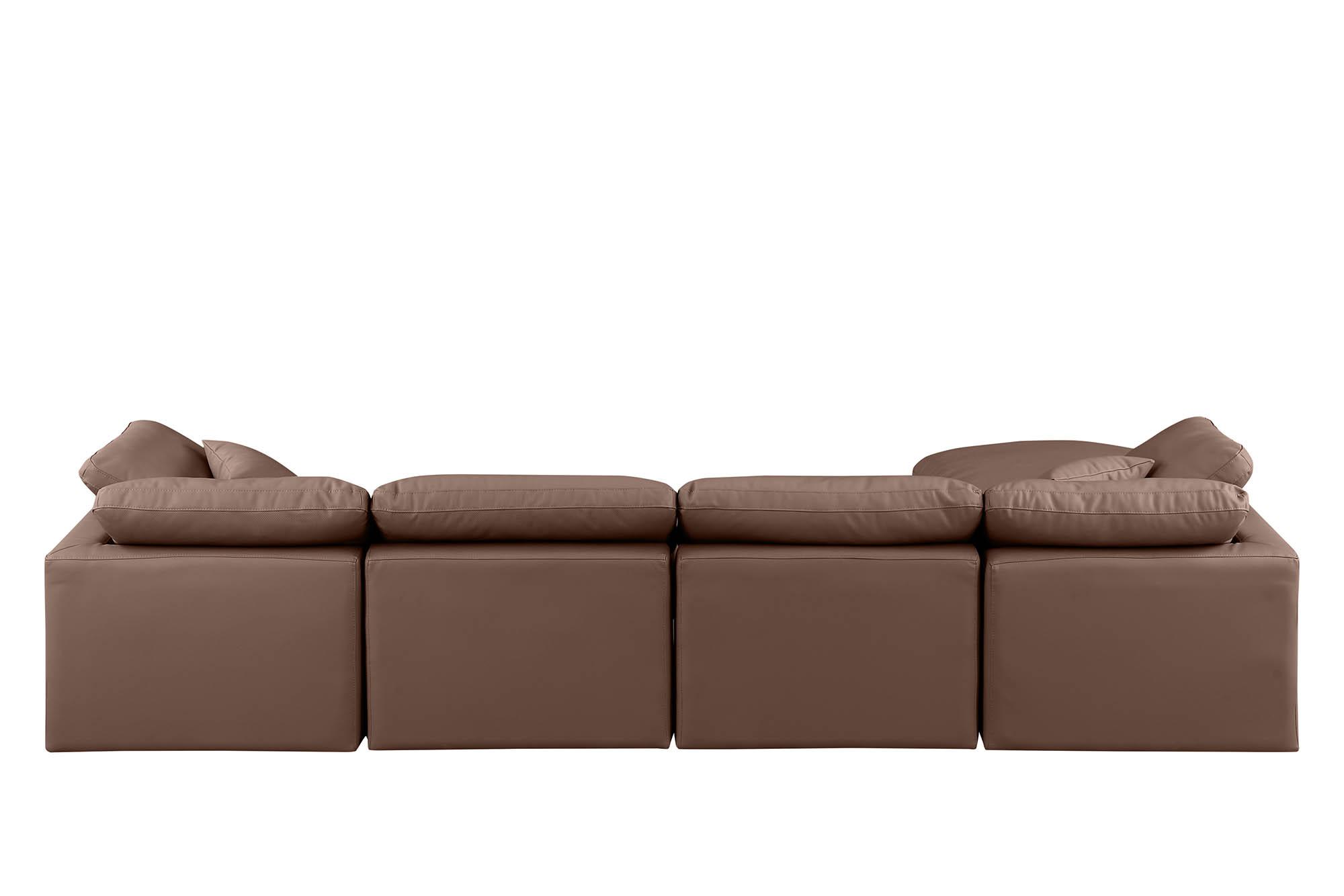

    
146Brown-Sec5A Meridian Furniture Modular Sectional Sofa
