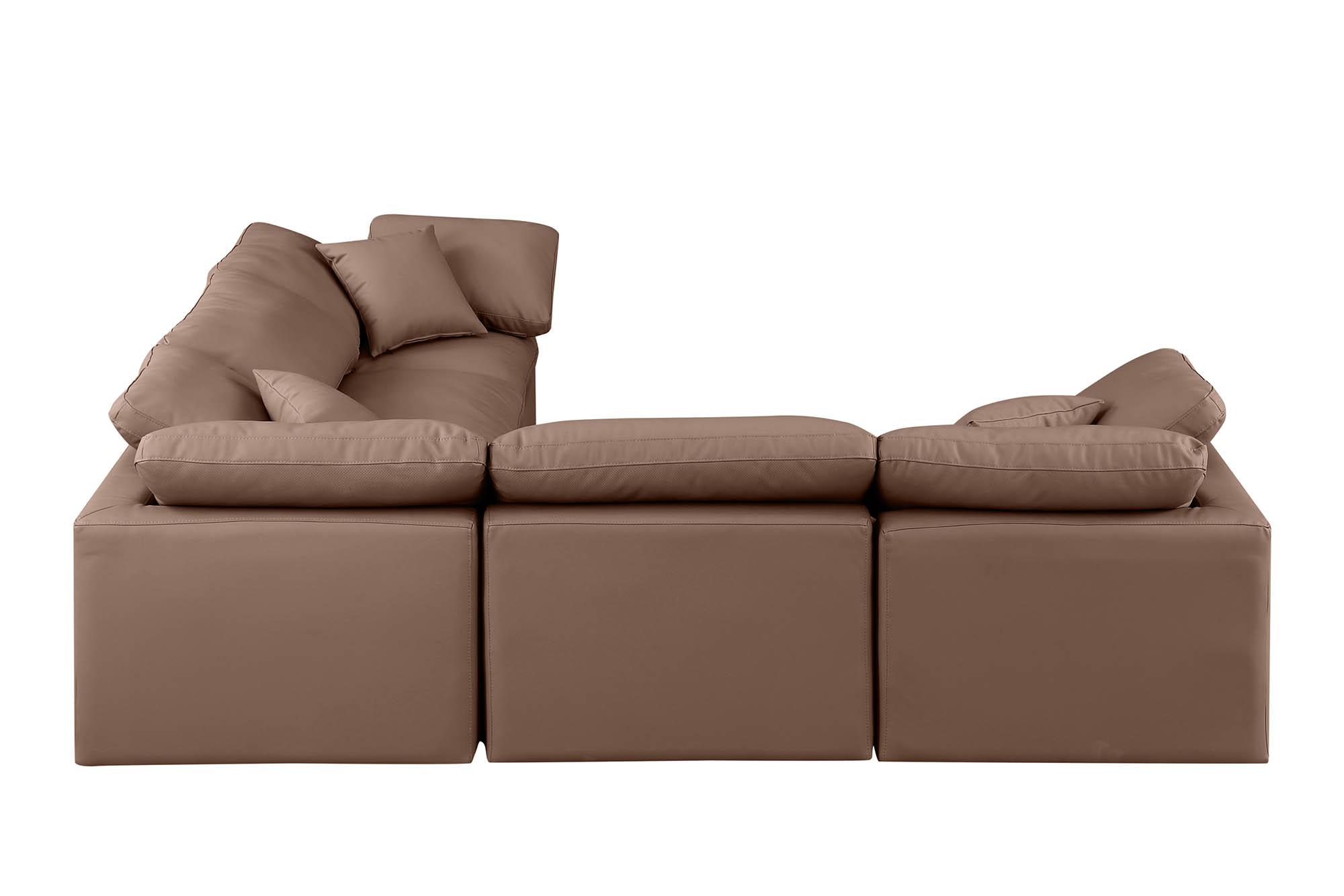 

    
146Brown-Sec5C Meridian Furniture Modular Sectional Sofa

