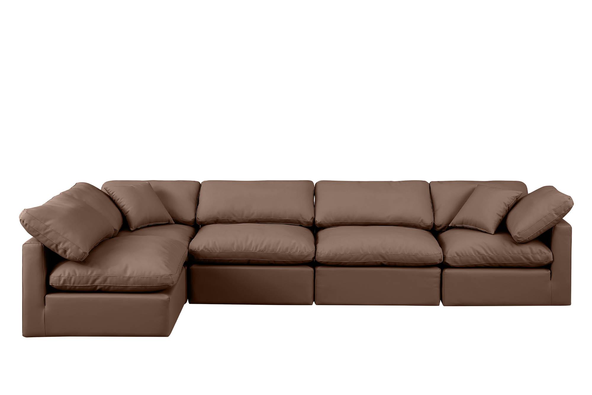 

    
Meridian Furniture INDULGE 146Brown-Sec5D Modular Sectional Sofa Brown 146Brown-Sec5D
