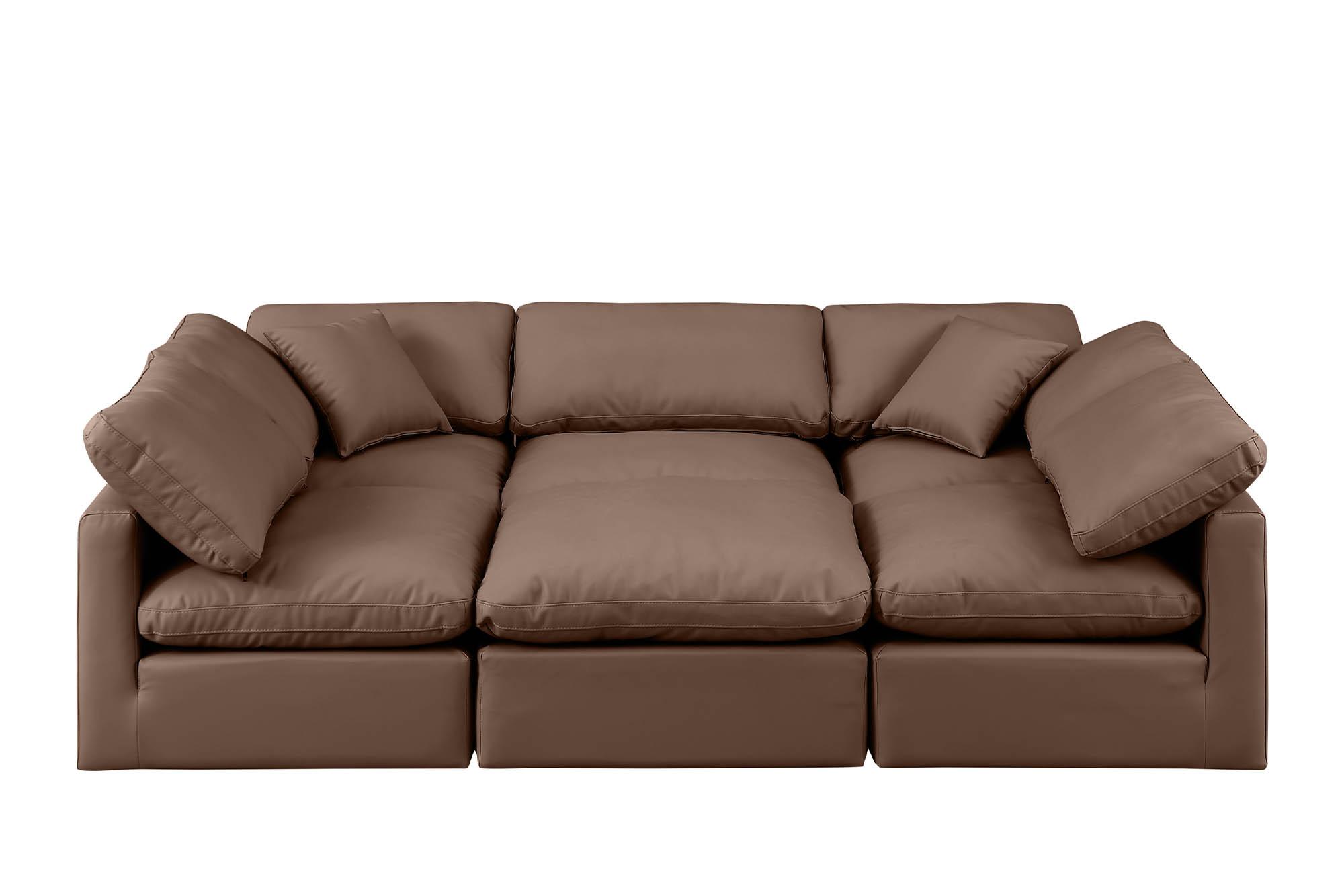 

    
Meridian Furniture INDULGE 146Brown-Sec6C Modular Sectional Sofa Brown 146Brown-Sec6C
