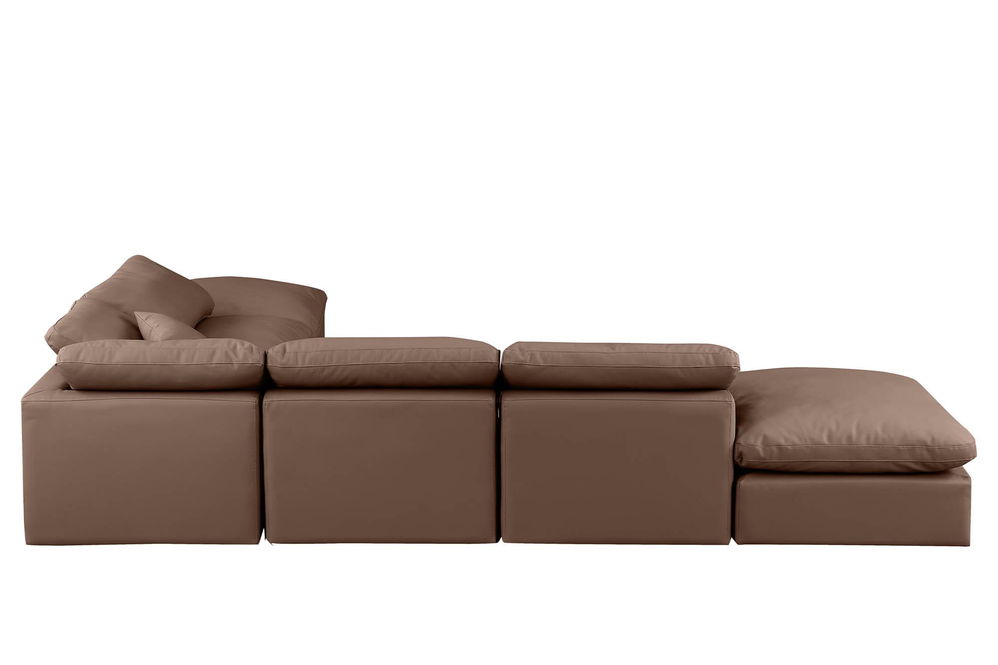 

    
146Brown-Sec6E Meridian Furniture Modular Sectional Sofa
