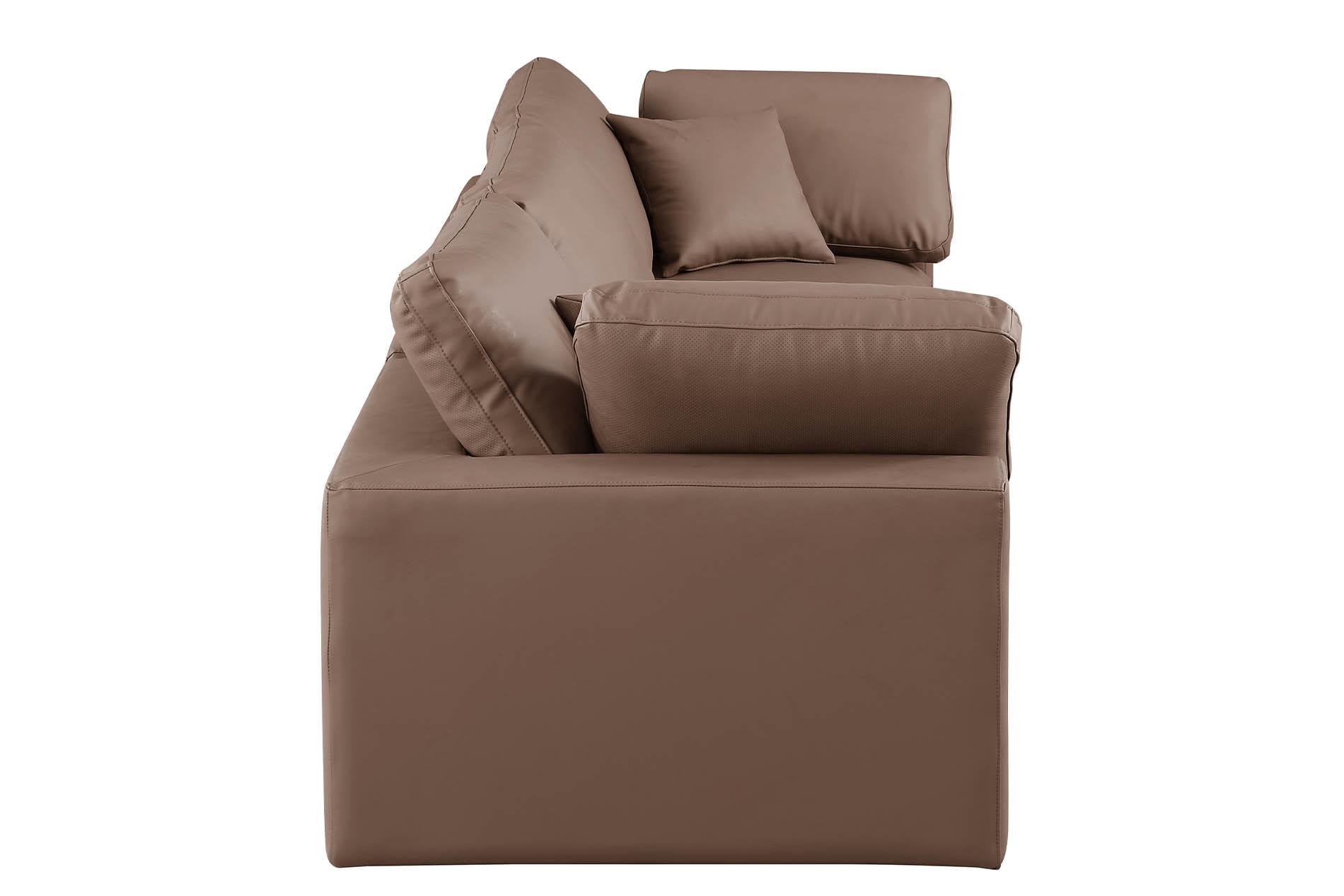

        
Meridian Furniture 188Brown-S119 Modular Sofa Brown Faux Leather 094308289007
