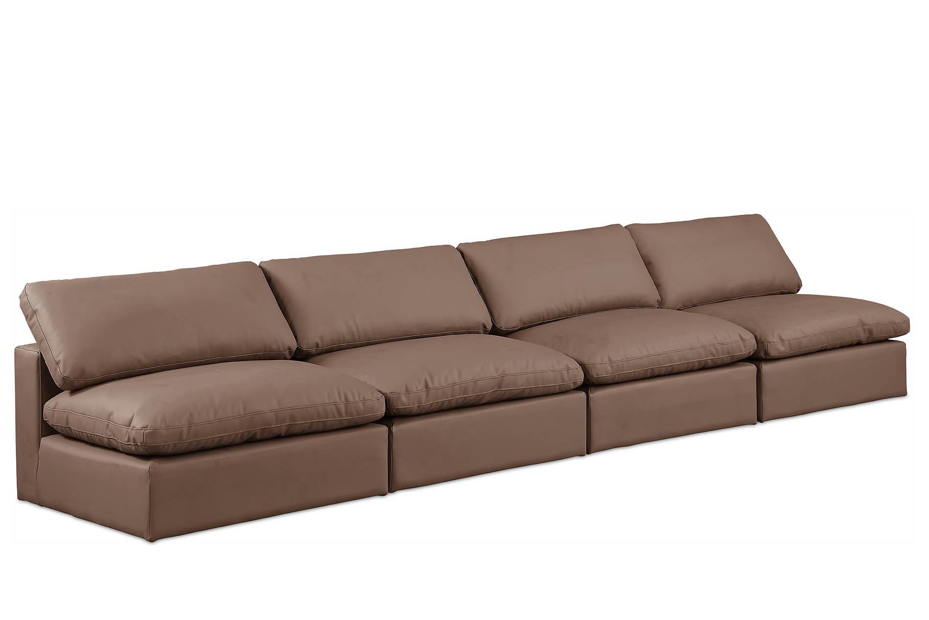 

    
Brown Vegan Leather Modular Sofa COMFY 188Brown-S156 Meridian Contemporary
