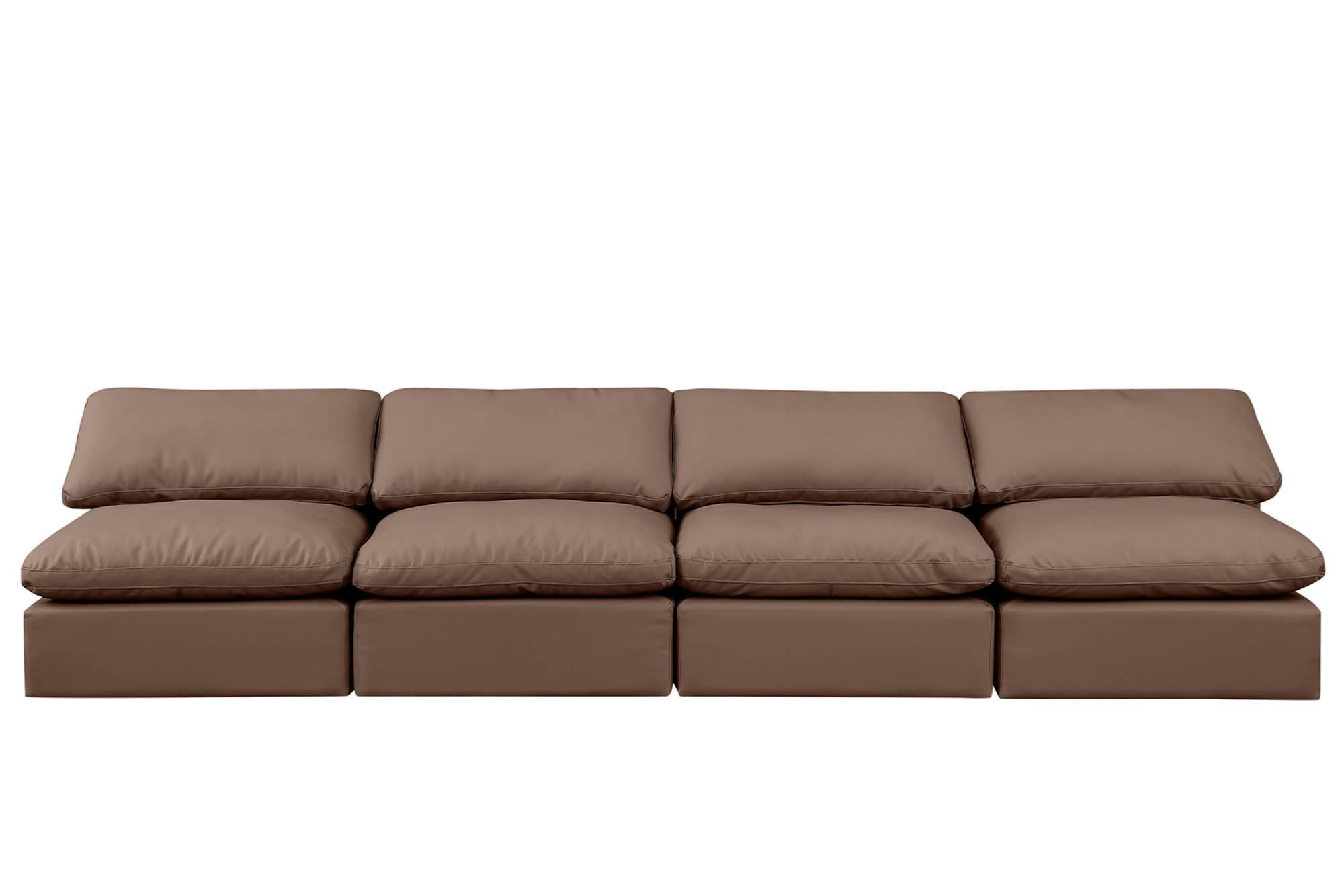 

    
Meridian Furniture INDULGE 146Brown-S4 Modular Sofa Brown 146Brown-S4
