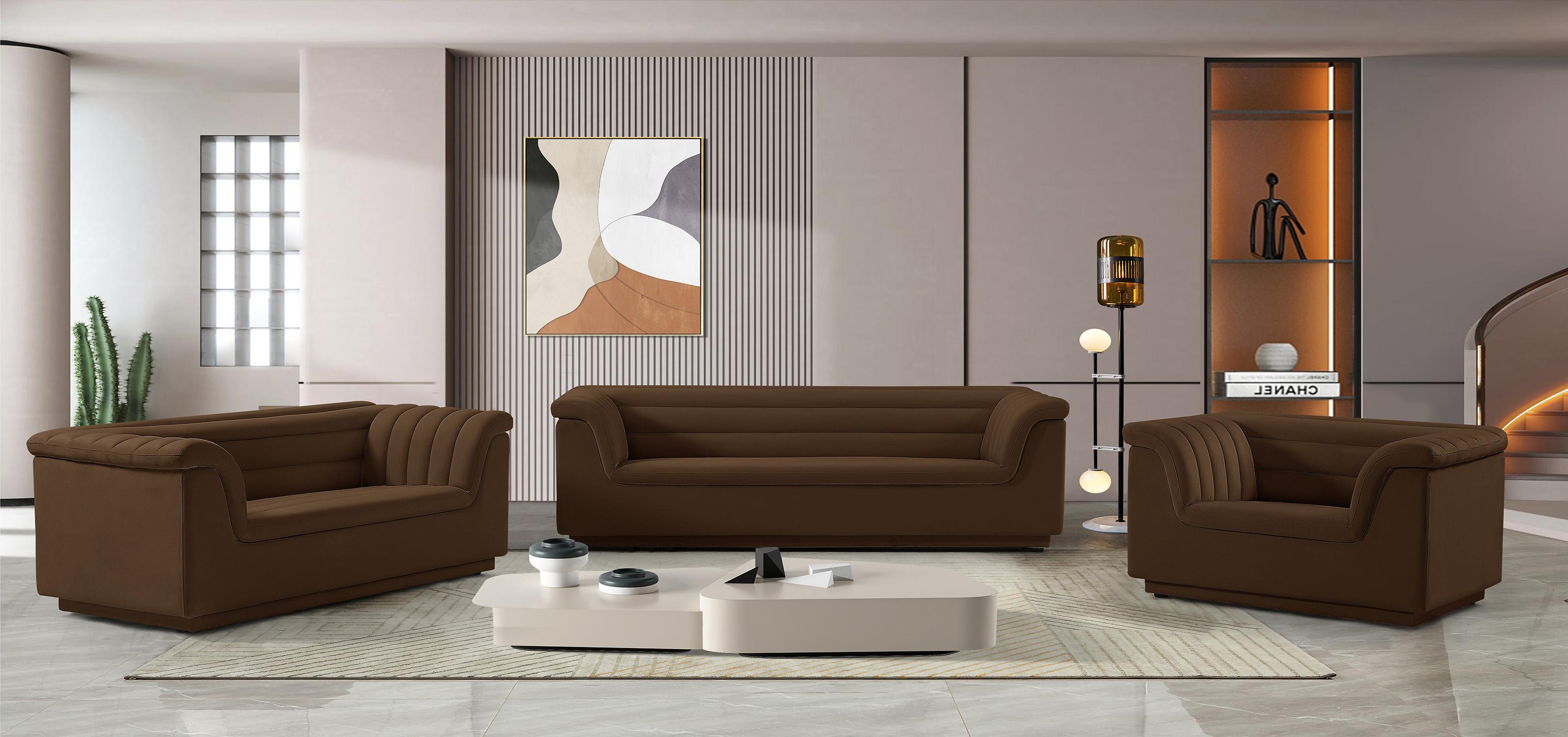 

    
192Brown-C Meridian Furniture Arm Chair

