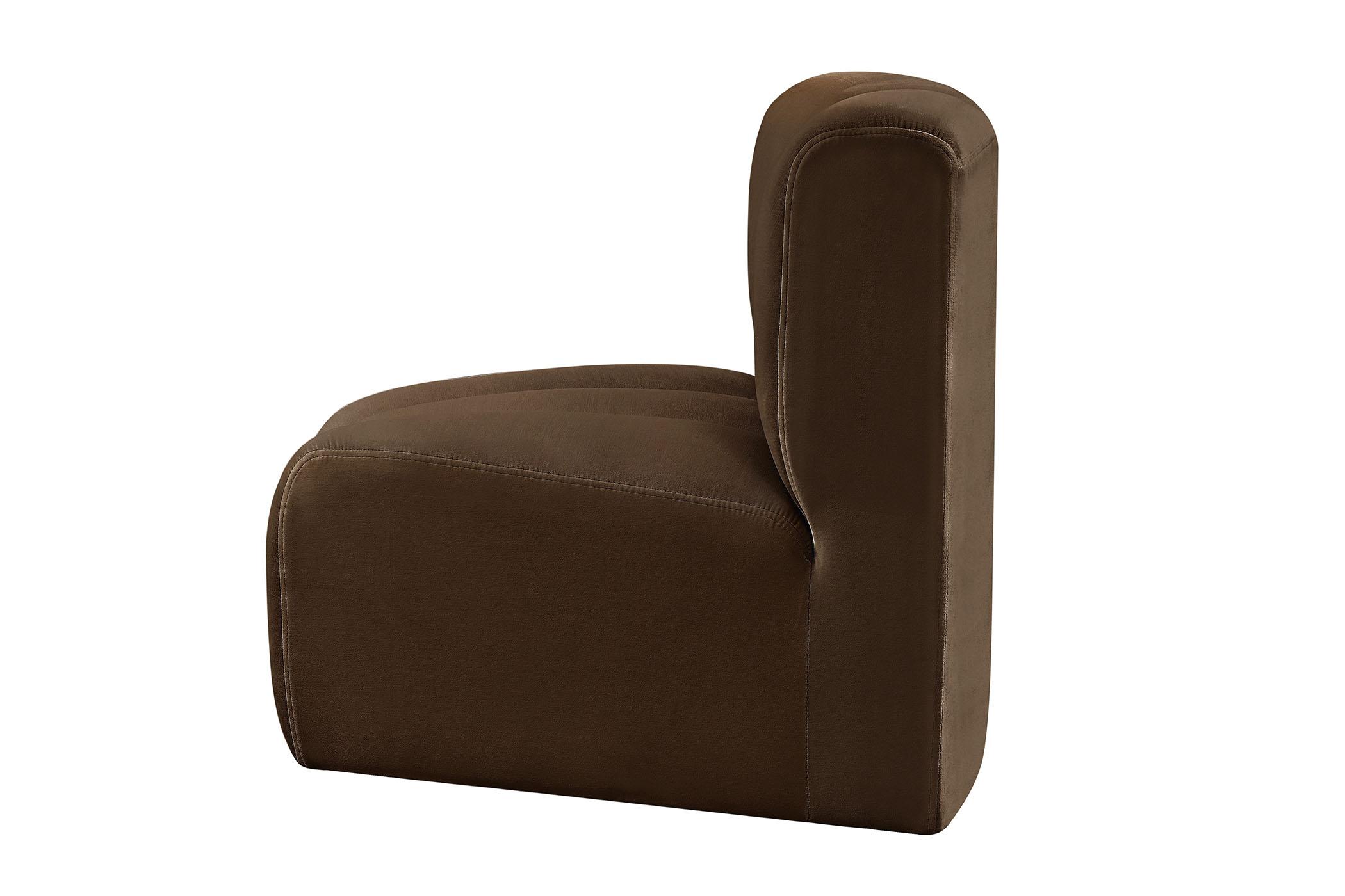 

    
103Brown-CC Meridian Furniture Modular Corner Chair

