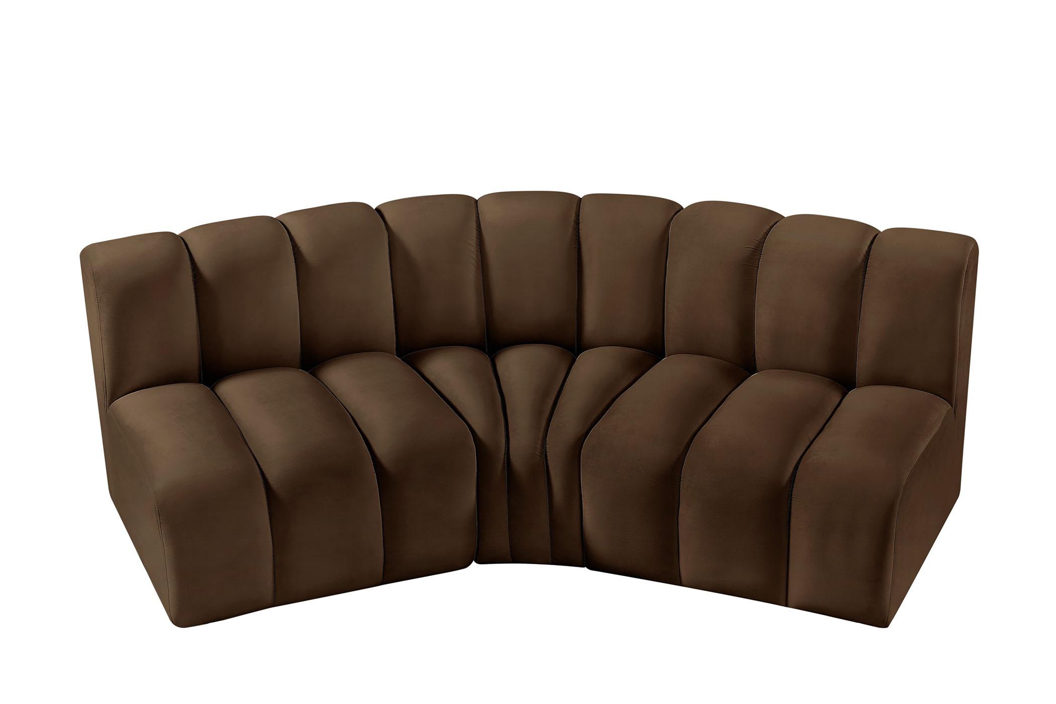 

    
Meridian Furniture ARC 103Brown-S3B Modular Sectional Sofa Brown 103Brown-S3B
