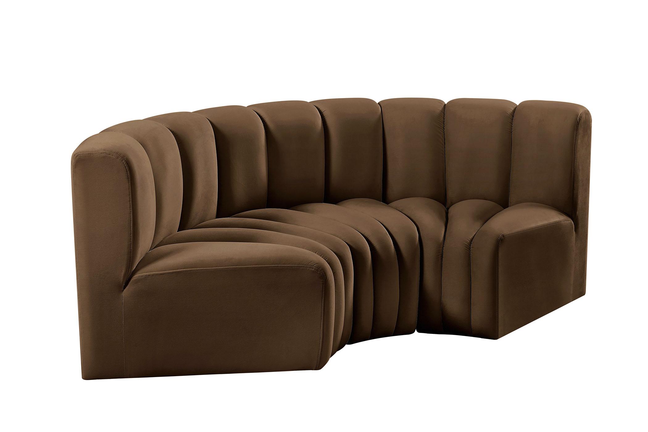 

    
Meridian Furniture ARC 103Brown-S3C Modular Sectional Sofa Brown 103Brown-S3C
