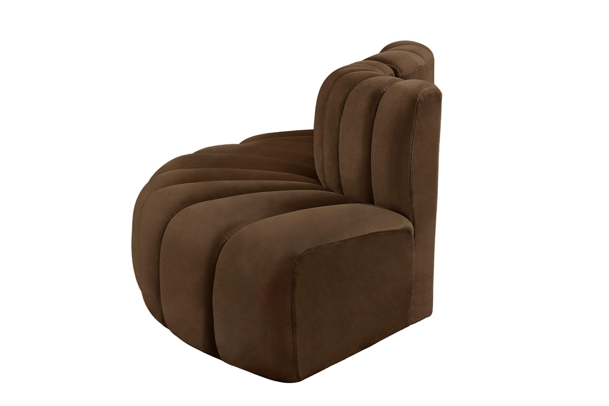 

    
103Brown-S3E Meridian Furniture Modular Sectional Sofa

