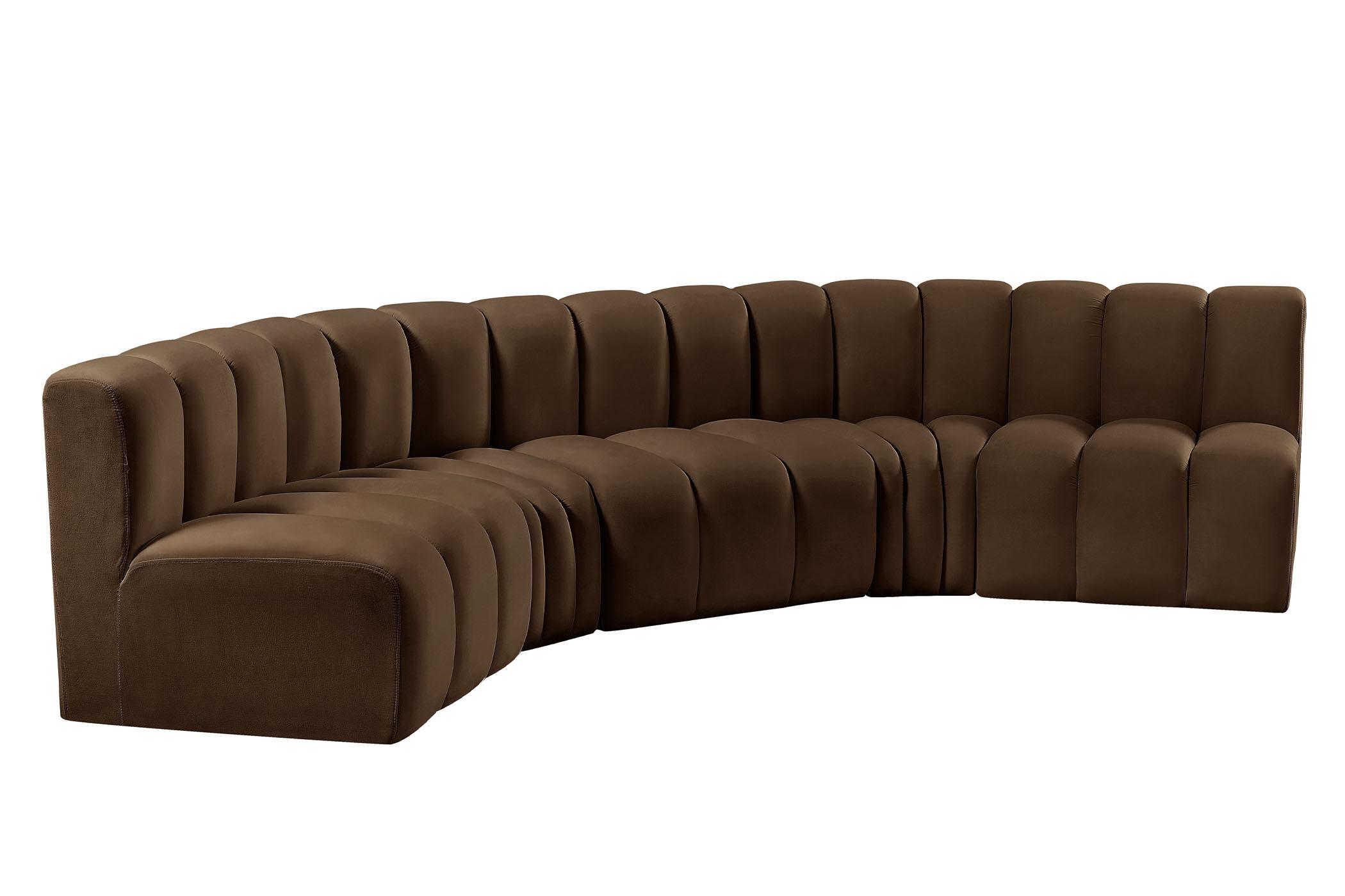 

    
Meridian Furniture ARC 103Brown-S5A Modular Sectional Sofa Brown 103Brown-S5A
