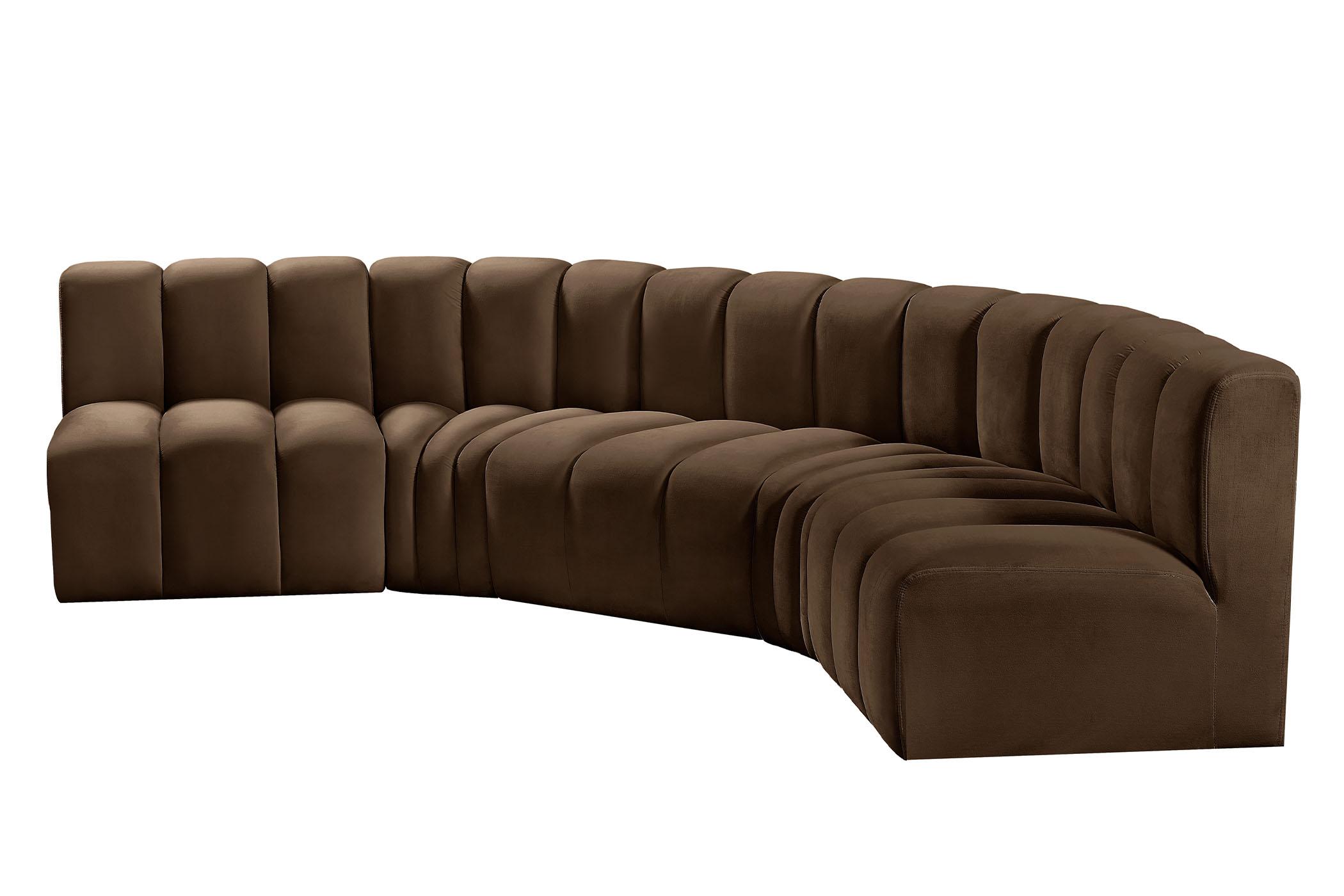 

    
103Brown-S5A Meridian Furniture Modular Sectional Sofa
