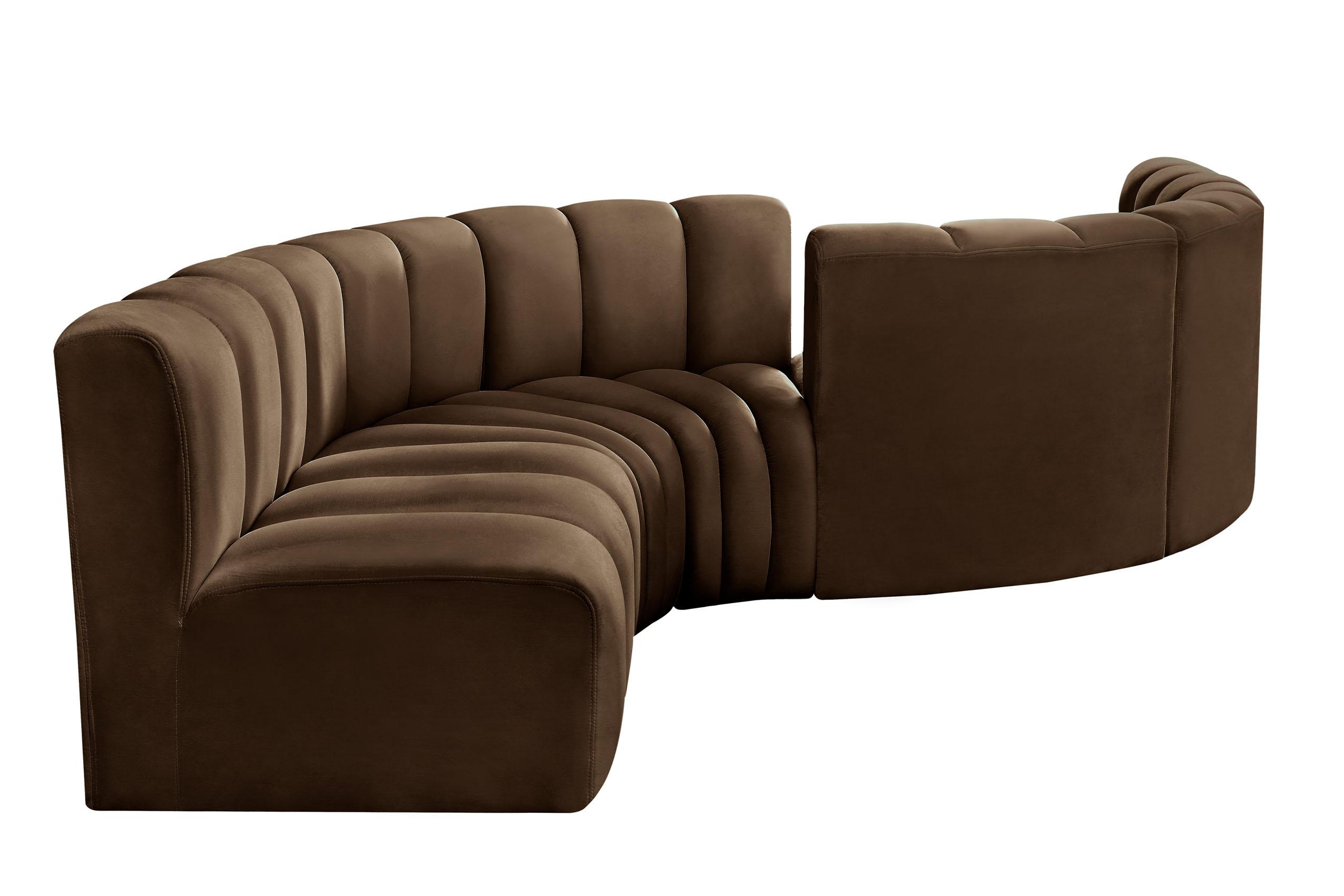 

    
Meridian Furniture ARC 103Brown-S6D Modular Sectional Sofa Brown 103Brown-S6D
