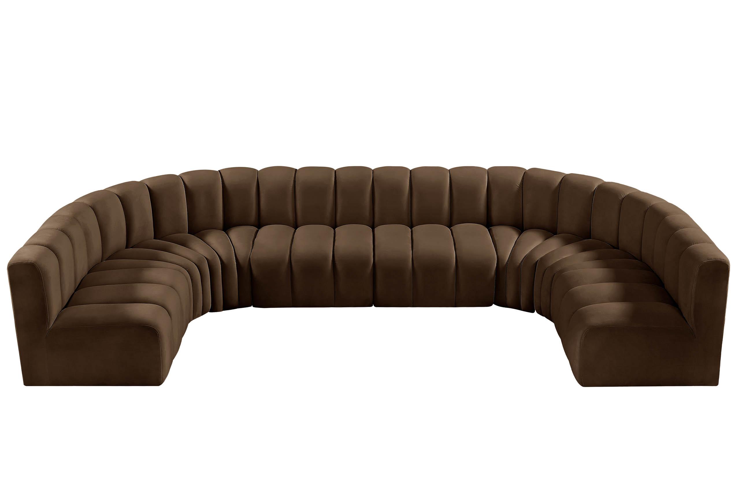 

    
Meridian Furniture ARC 103Brown-S8A Modular Sectional Sofa Brown 103Brown-S8A

