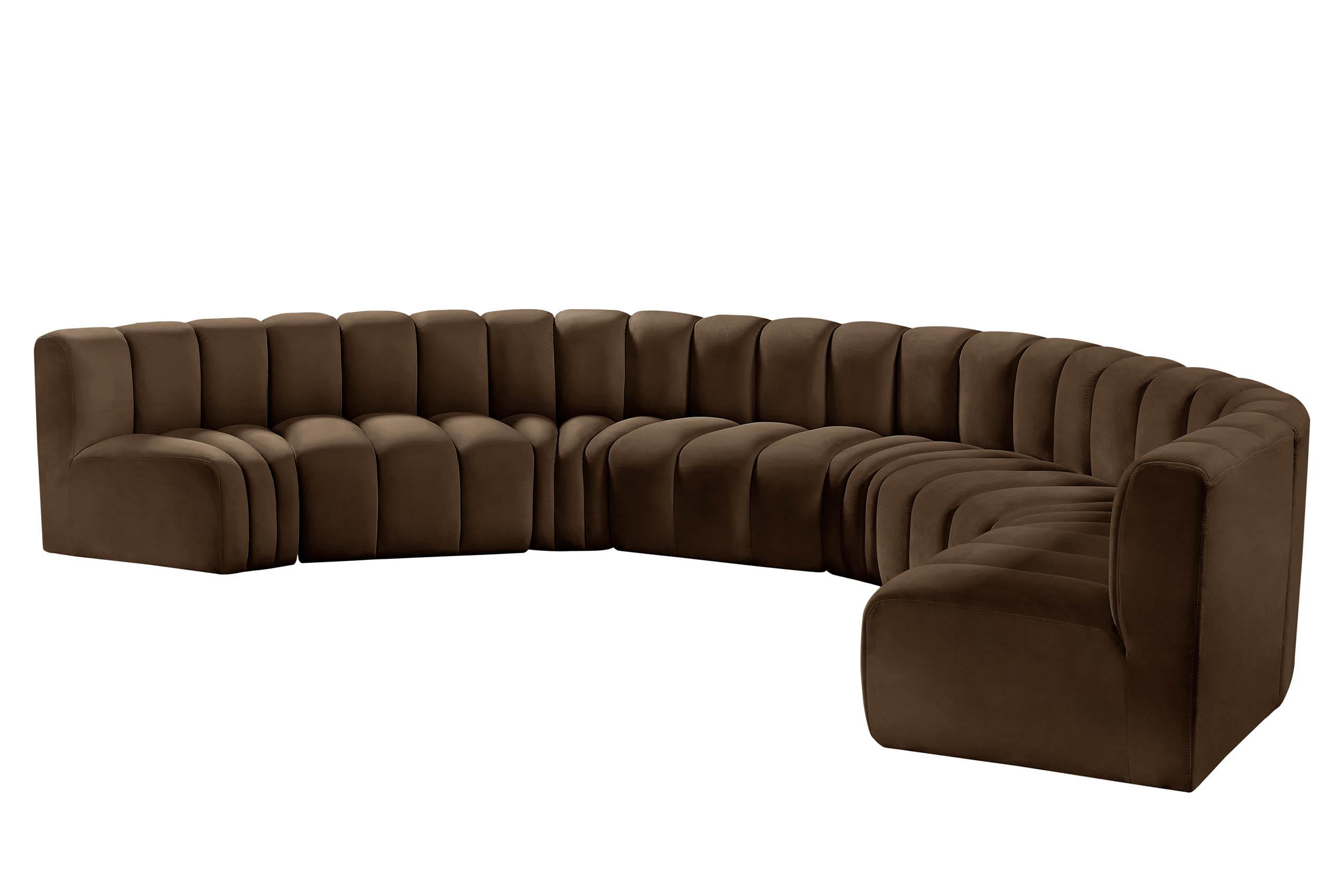 

    
Meridian Furniture ARC 103Brown-S8B Modular Sectional Sofa Brown 103Brown-S8B
