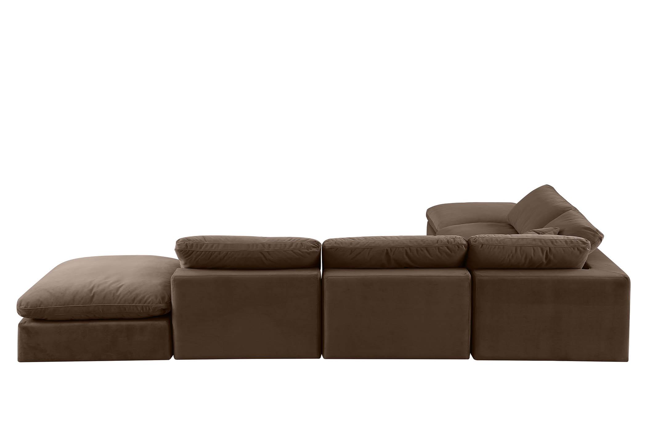 

        
Meridian Furniture 189Brown-Sec6E Modular Sectional Brown Velvet 094308293455
