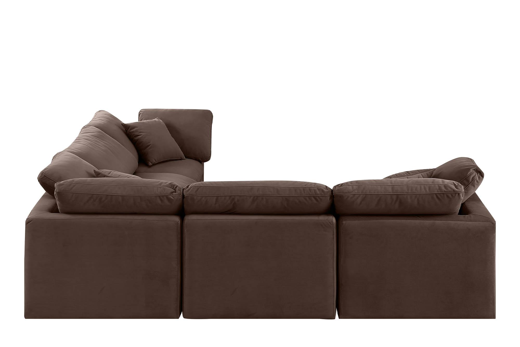 

    
147Brown-Sec5C Meridian Furniture Modular Sectional Sofa
