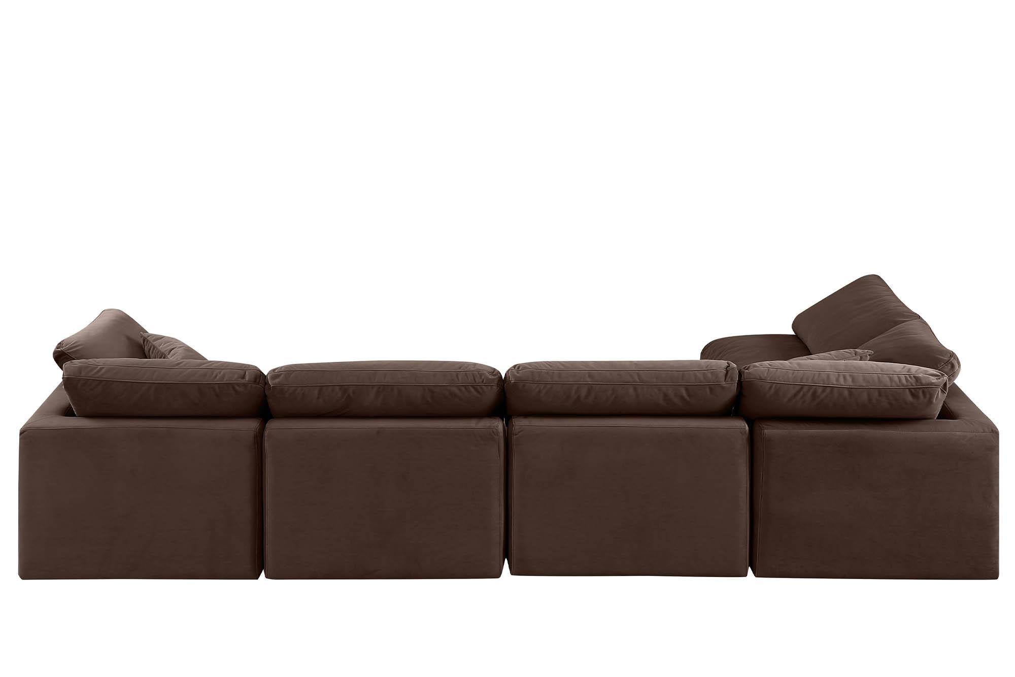 

    
147Brown-Sec5D Meridian Furniture Modular Sectional Sofa
