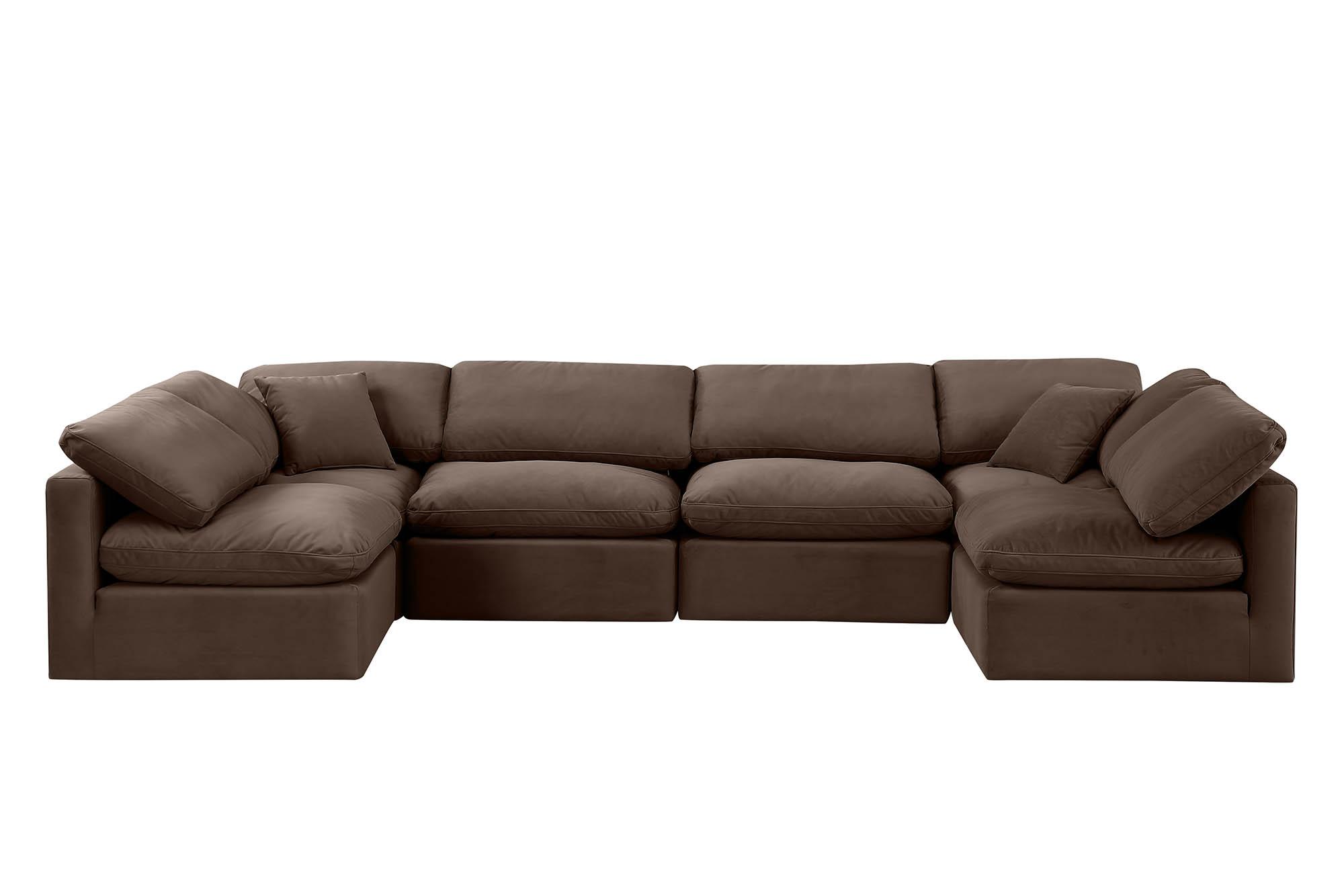 

    
Meridian Furniture INDULGE 147Brown-Sec6D Modular Sectional Sofa Brown 147Brown-Sec6D
