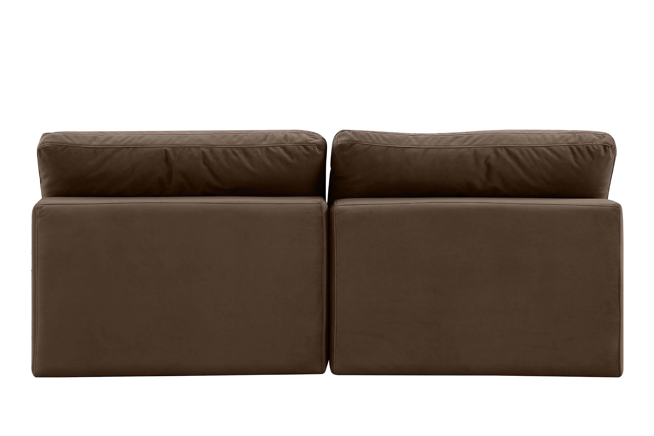 

    
189Brown-S78 Meridian Furniture Modular Sofa
