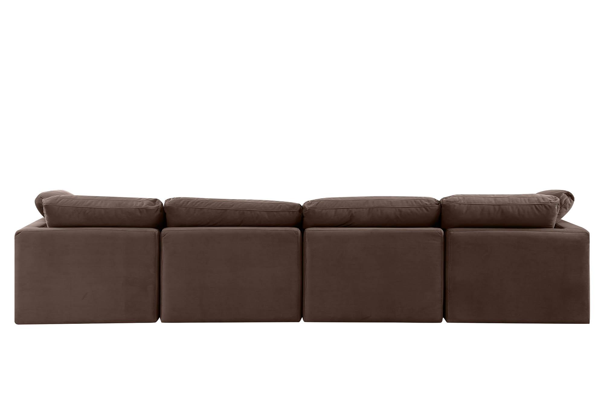 

    
147Brown-S140 Meridian Furniture Modular Sofa
