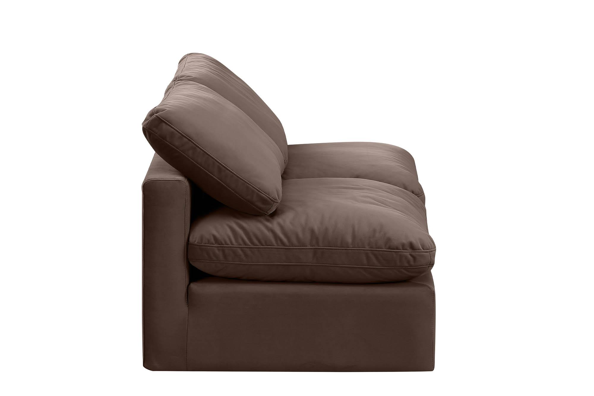 

        
Meridian Furniture INDULGE 147Brown-S2 Modular Sofa Brown Velvet 094308316796
