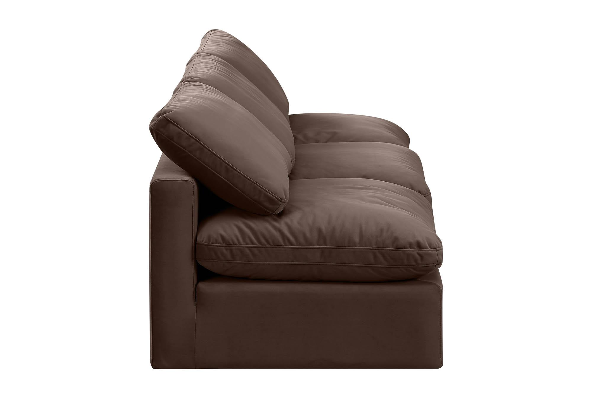 

        
Meridian Furniture INDULGE 147Brown-S3 Modular Sofa Brown Velvet 094308316819
