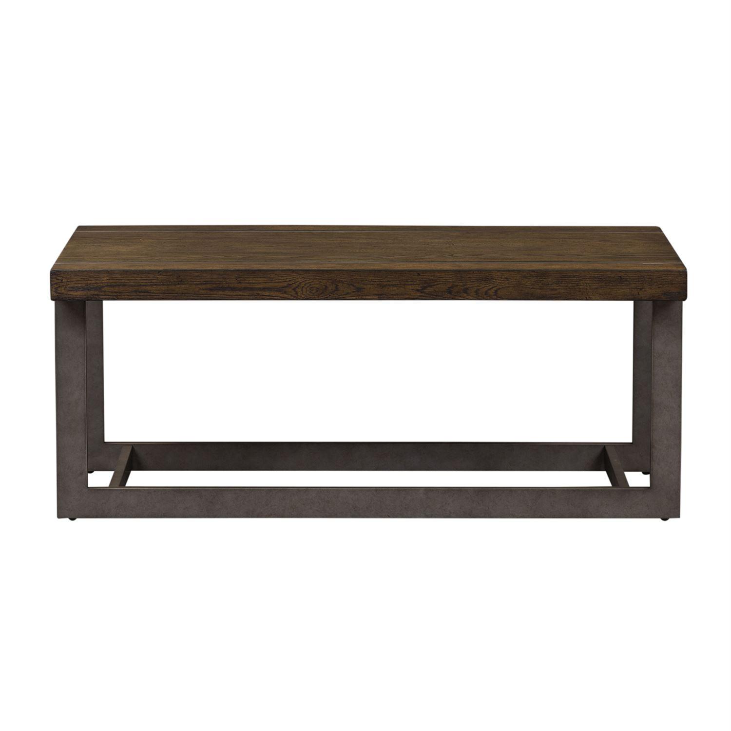 

    
Brown Wood Coffee Table Set 3 PCS Sorrento Valley (654-OT) Liberty Furniture
