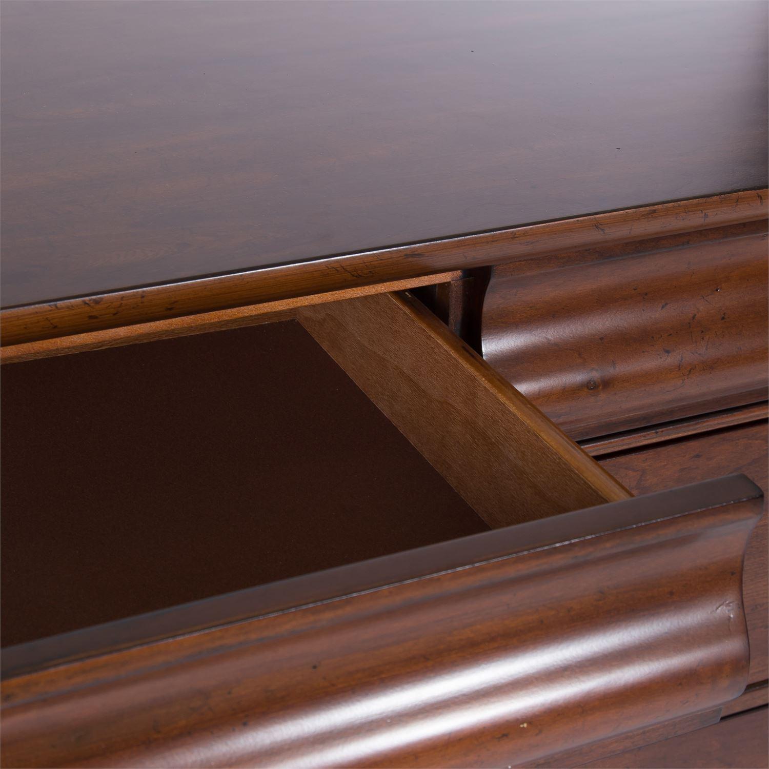 

    
Rustic Traditions  (589-BR) Combo Dresser Dresser w/Mirror
