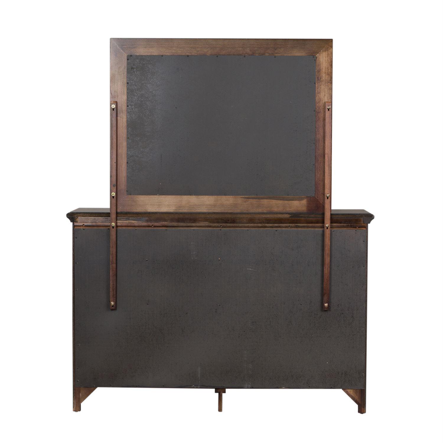

    
Saddlebrook  (184-BR) Dresser w/Mirror
