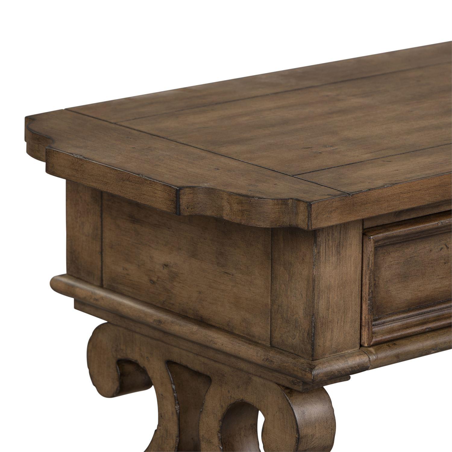 

    
598-OT1030 Brown Wood Console Table Parisian Marketplace (598-OT) Liberty Furniture
