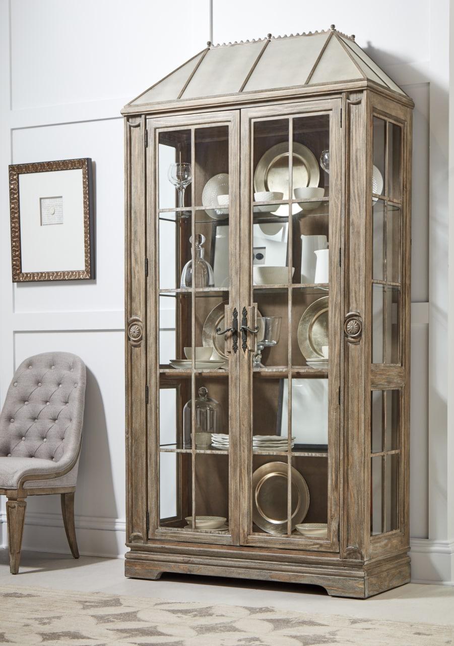 

    
277240-2608 Brown Wood Dining Room China Cabinet by A.R.T. Furniture Architrave
