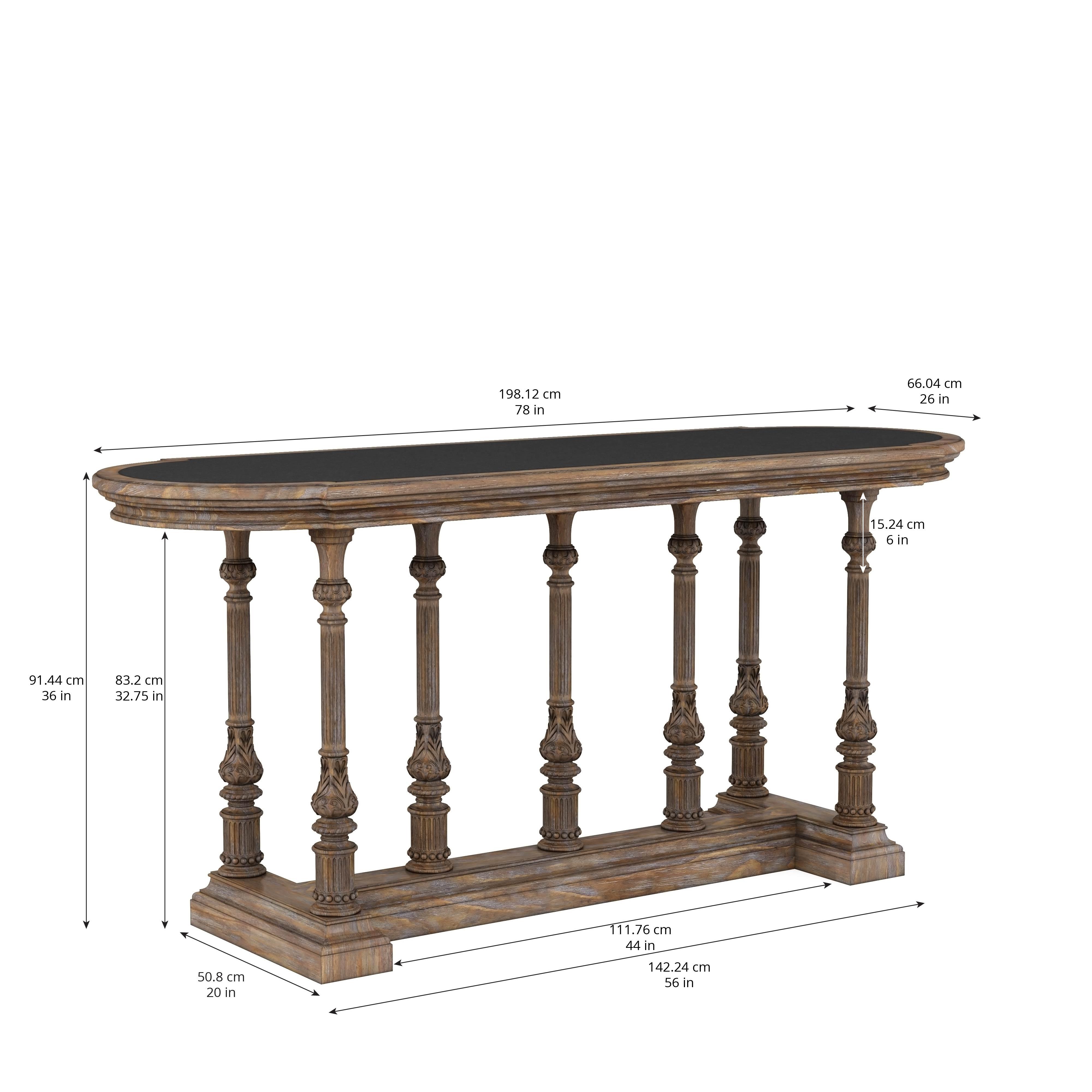 

    
a.r.t. furniture Architrave Counter Table Brown 277235-2608
