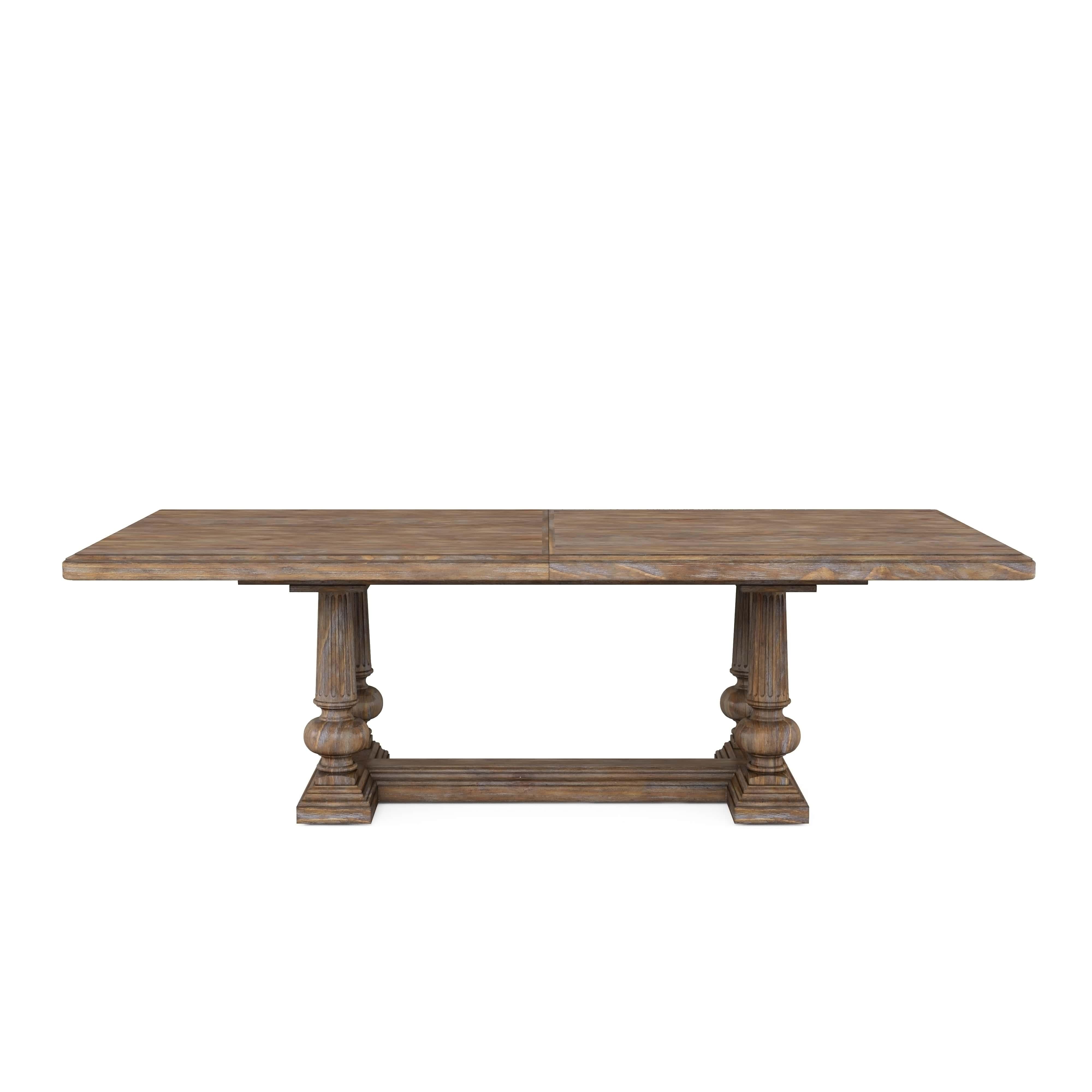 Traditional, Farmhouse Dining Table Architrave 277238-2608 in Brown 