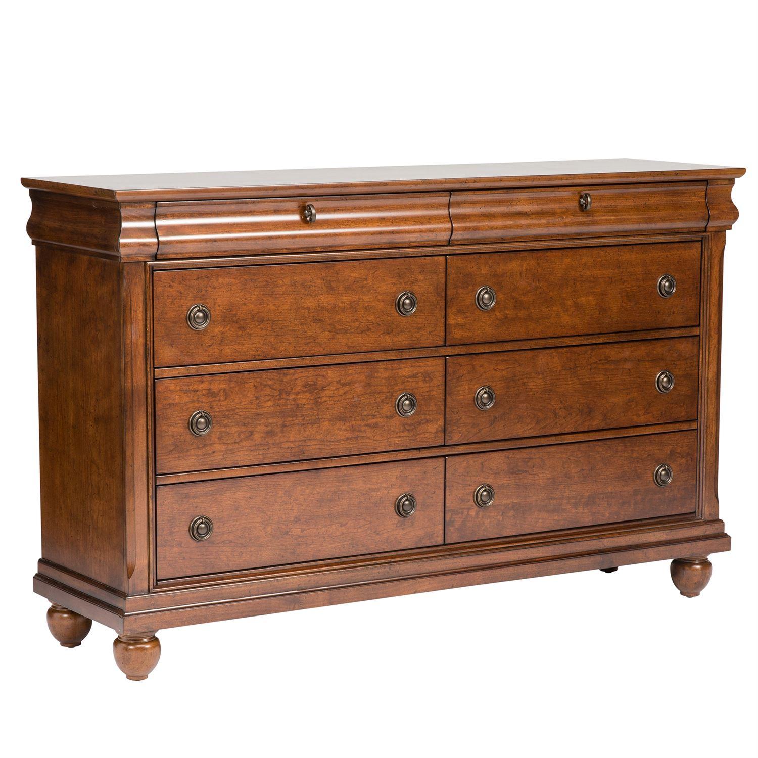 

    
Liberty Furniture Rustic Traditions  (589-BR) Double Dresser Double Dresser Brown 589-BR31
