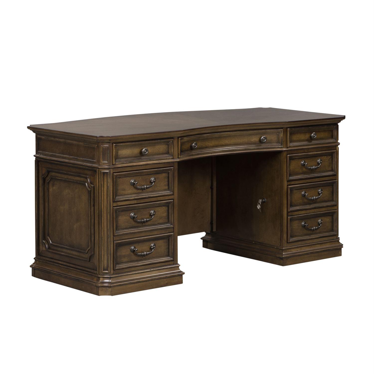 

    
Liberty Furniture Amelia  (487-HOJ) Executive Desk Set Executive Desk Set Brown 487-HOJ-5JES
