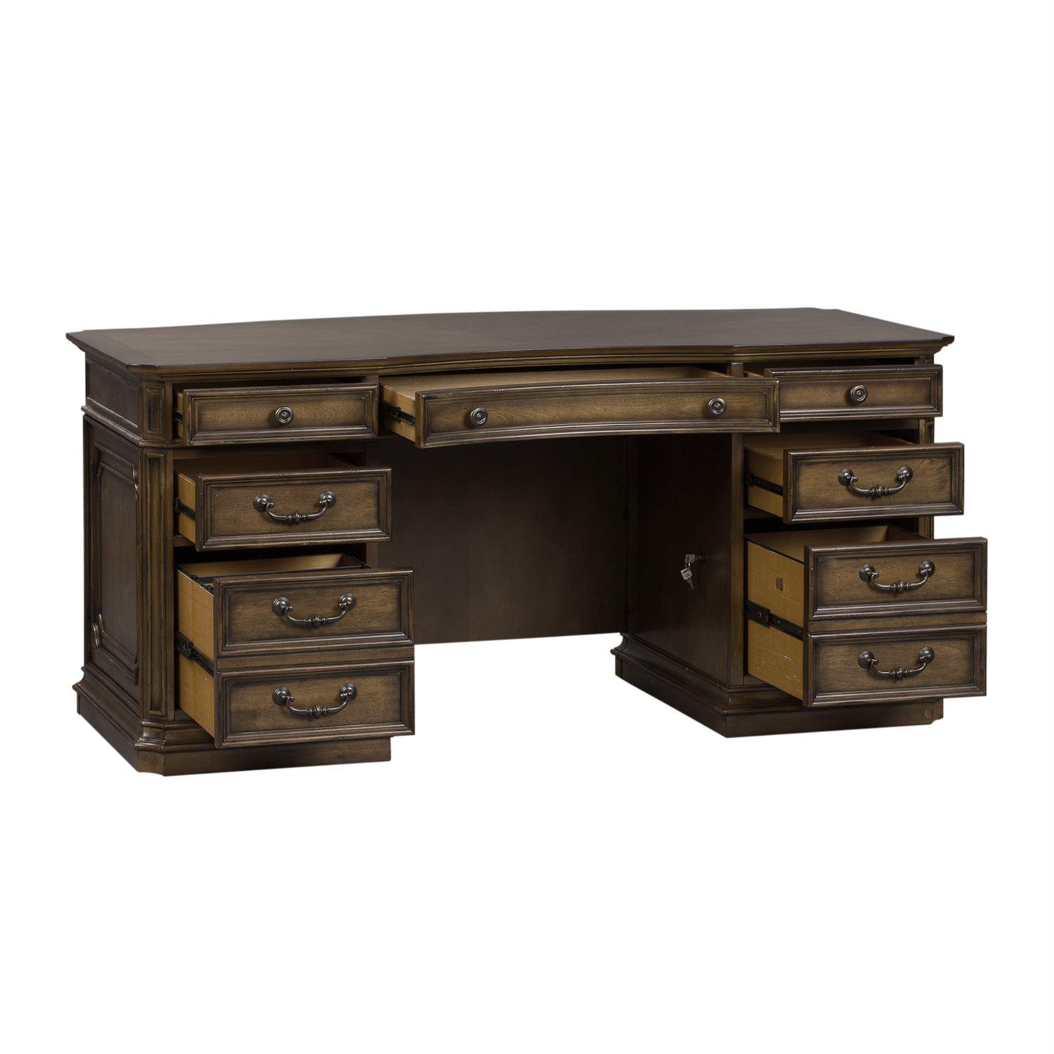 

                    
Liberty Furniture Amelia  (487-HOJ) Executive Desk Set Executive Desk Set Brown  Purchase 
