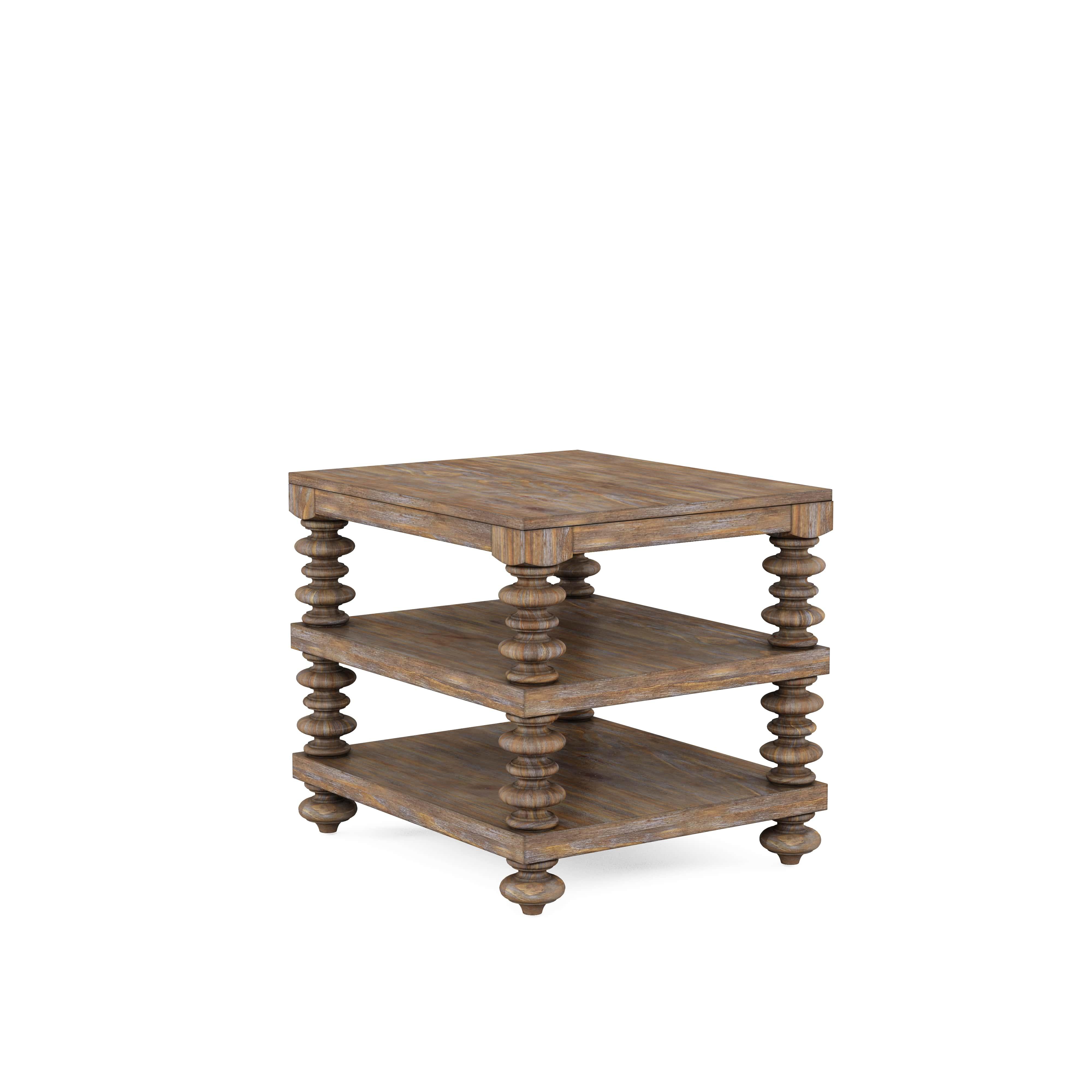 

    
Brown Wood Living Room End Table by A.R.T. Furniture Architrave
