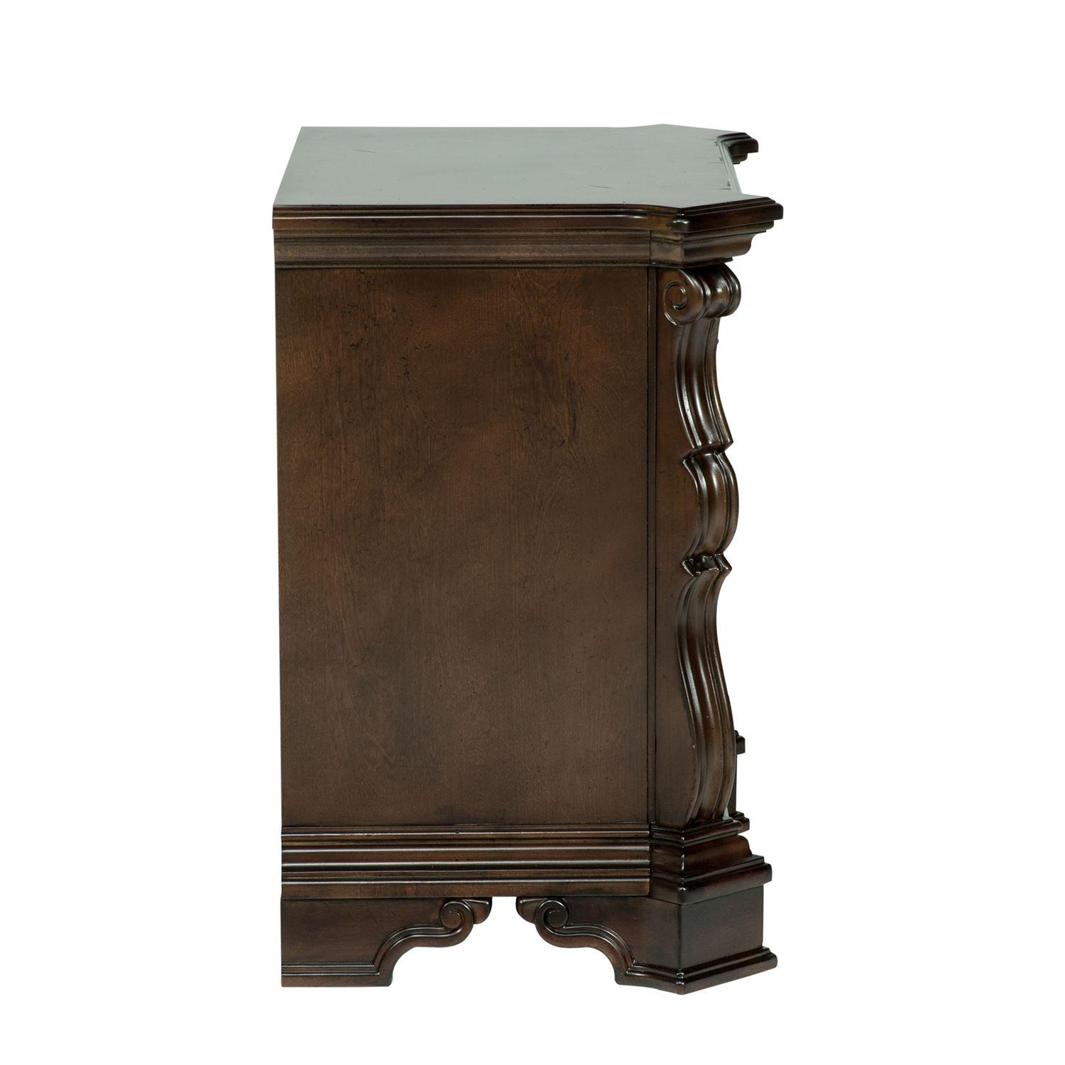 

    
Liberty Furniture Arbor Place  (575-BR) Nightstand Nightstand Brown 575-BR61
