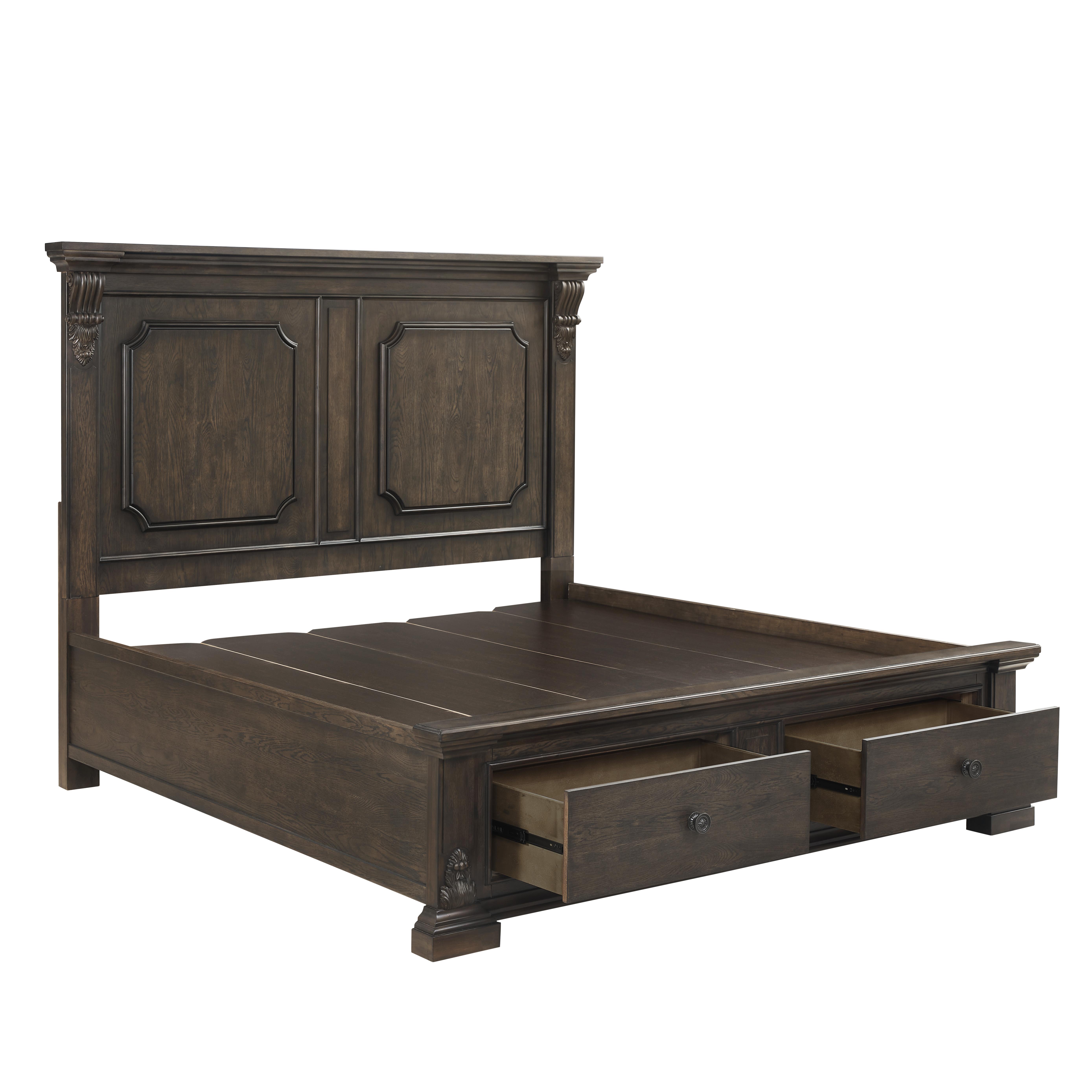 

    
341137-2816 Brown Wood C. King Size Panel Bed by A.R.T. Furniture Heritage Hill
