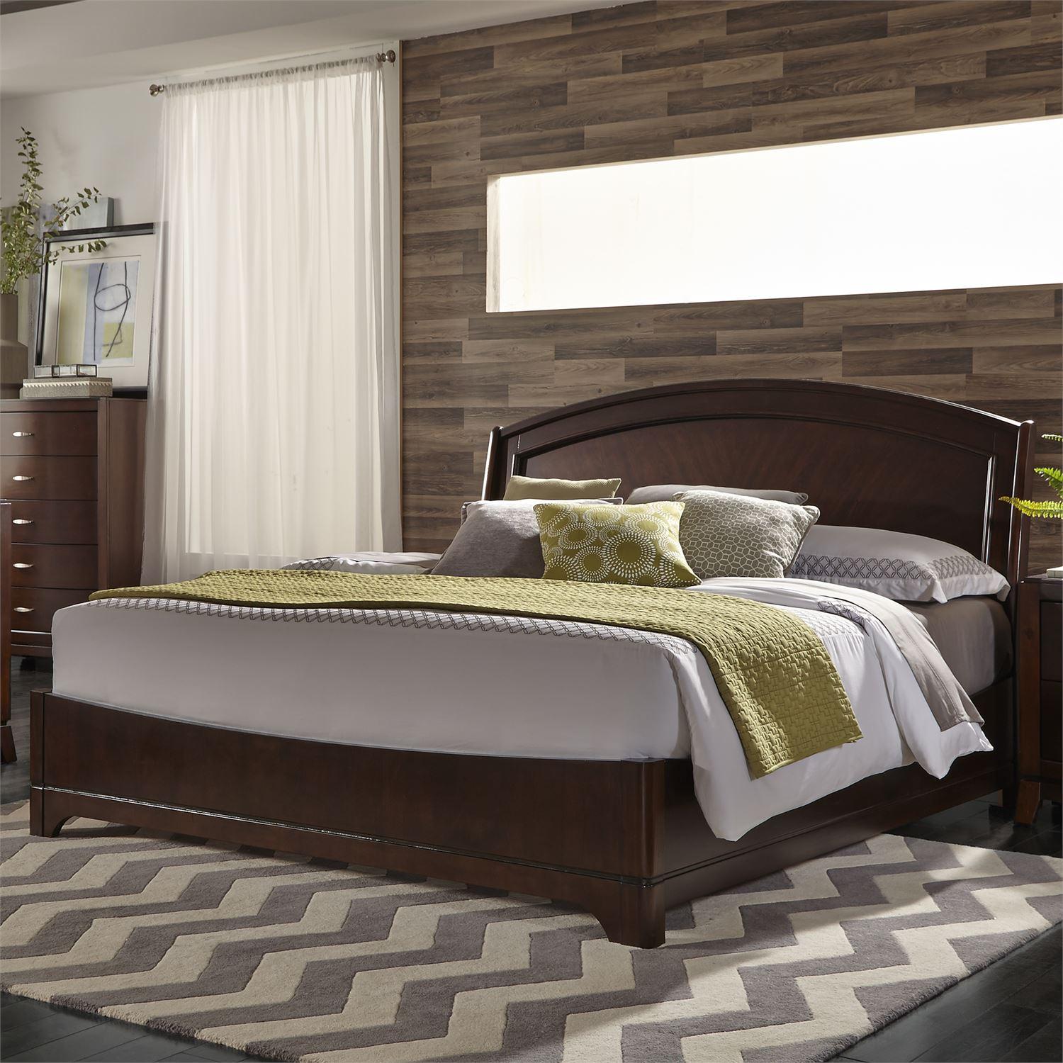 

    
Liberty Furniture Avalon  (505-BR) Panel Bedroom Set Storage Bedroom Set Brown 505-BR-QPLDM
