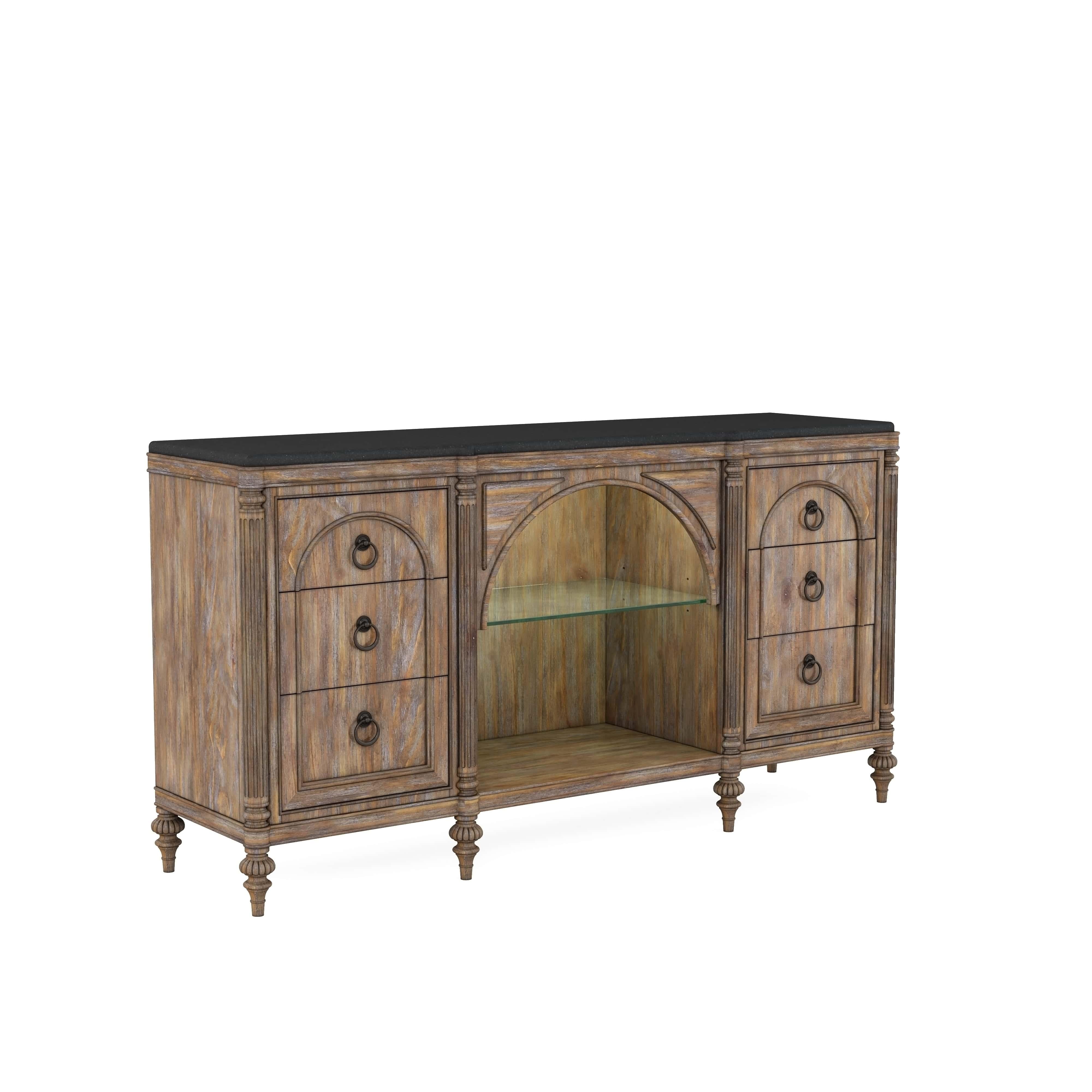 

    
Brown Wood Server by A.R.T. Furniture Architrave
