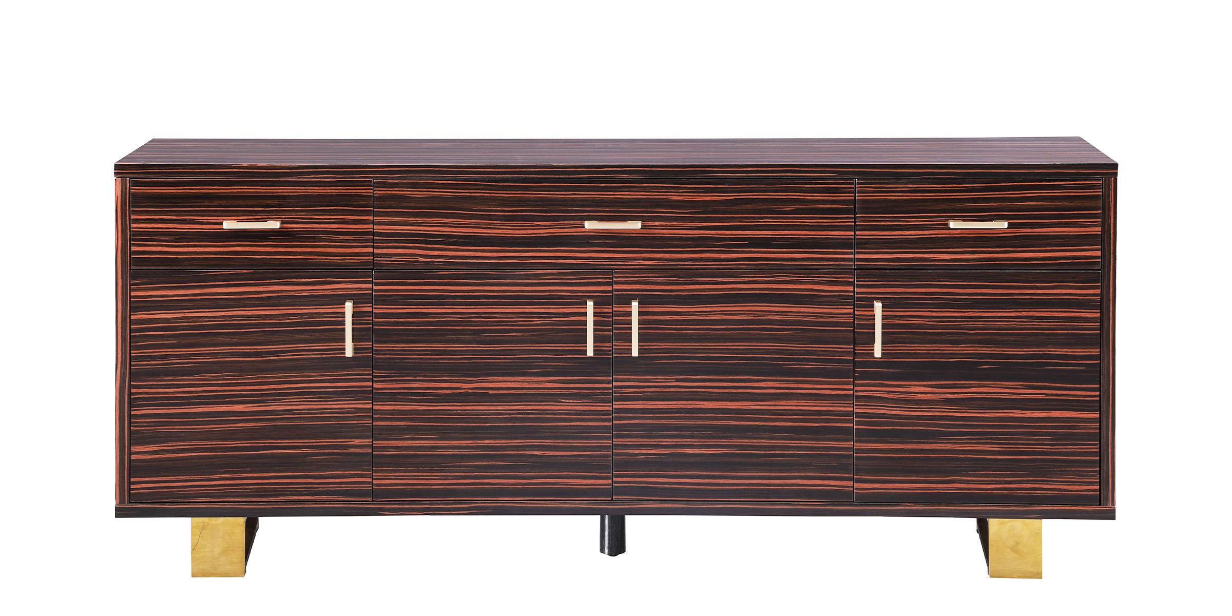 

    
Meridian Furniture Excel 357 Sideboard Gold/Brown 357
