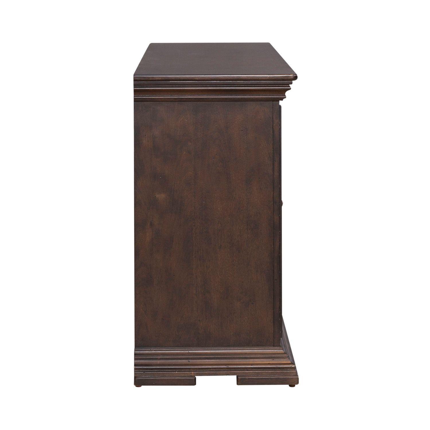 

    
361-TV66 Brownstone Finish 66" Tv Console Big Valley (361-BR) Liberty Furniture
