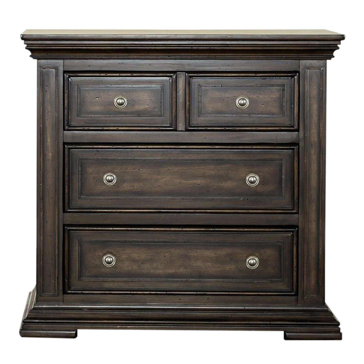

    
Liberty Furniture Big Valley (361-BR) Bedside Chest Brown 361-BR62
